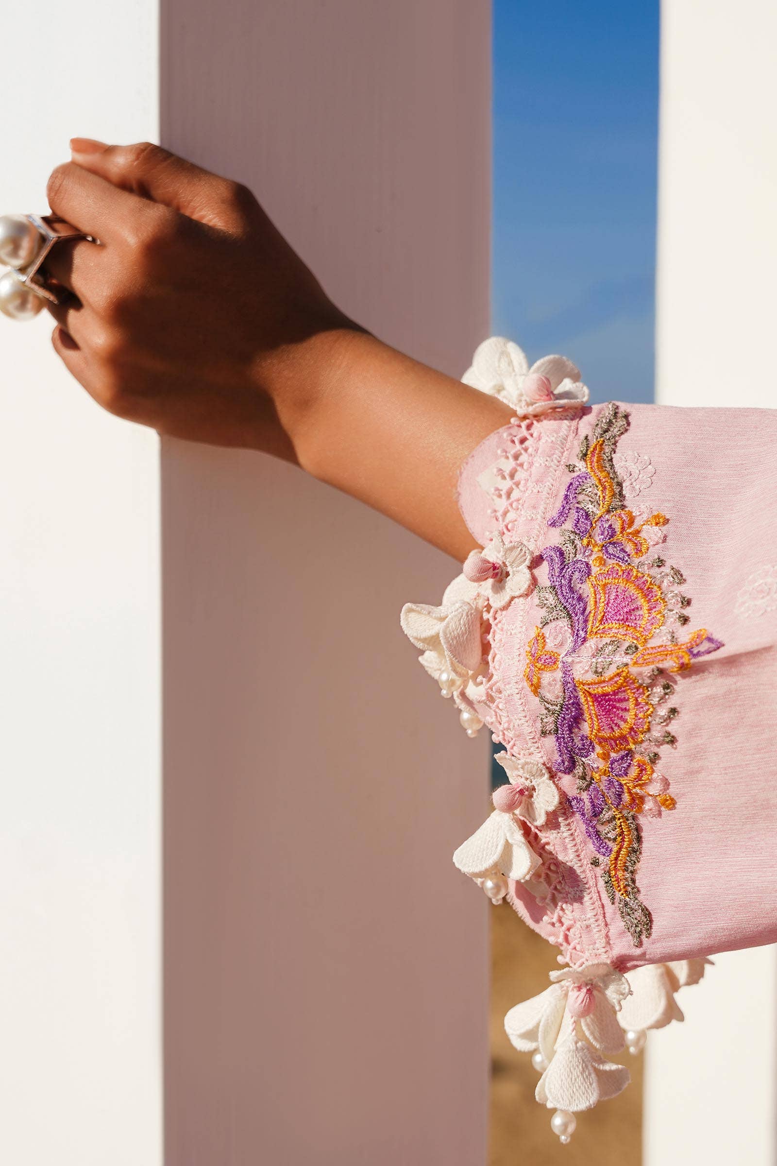 Sana Safinaz | Muzlin Spring 24 | M241-016A-CL - Rang-e-Khaas