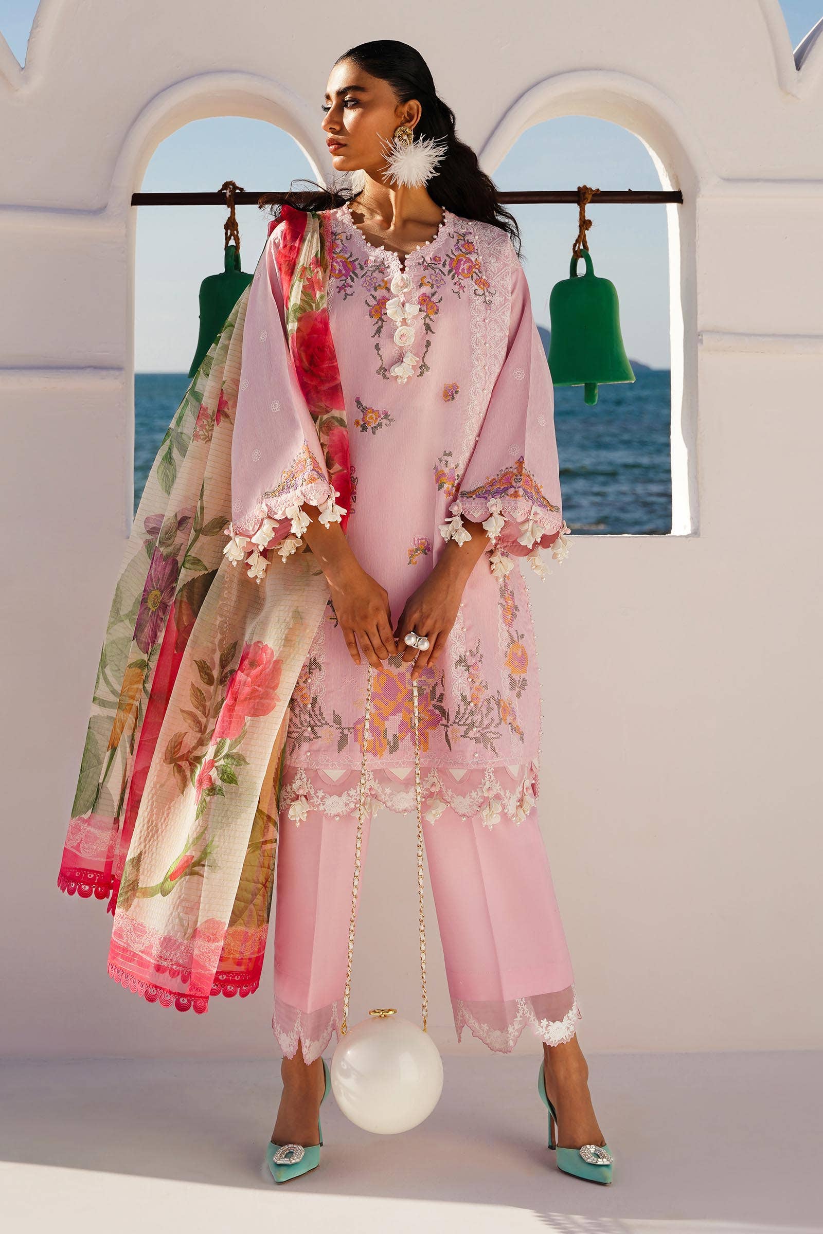 Sana Safinaz | Muzlin Spring 24 | M241-016A-CL - Rang-e-Khaas