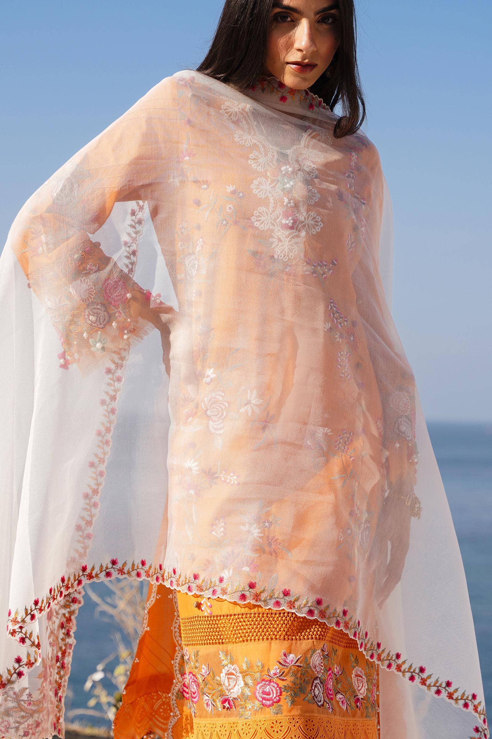 Sana Safinaz | Muzlin Spring 24 | M241-002B-CX - Rang-e-Khaas