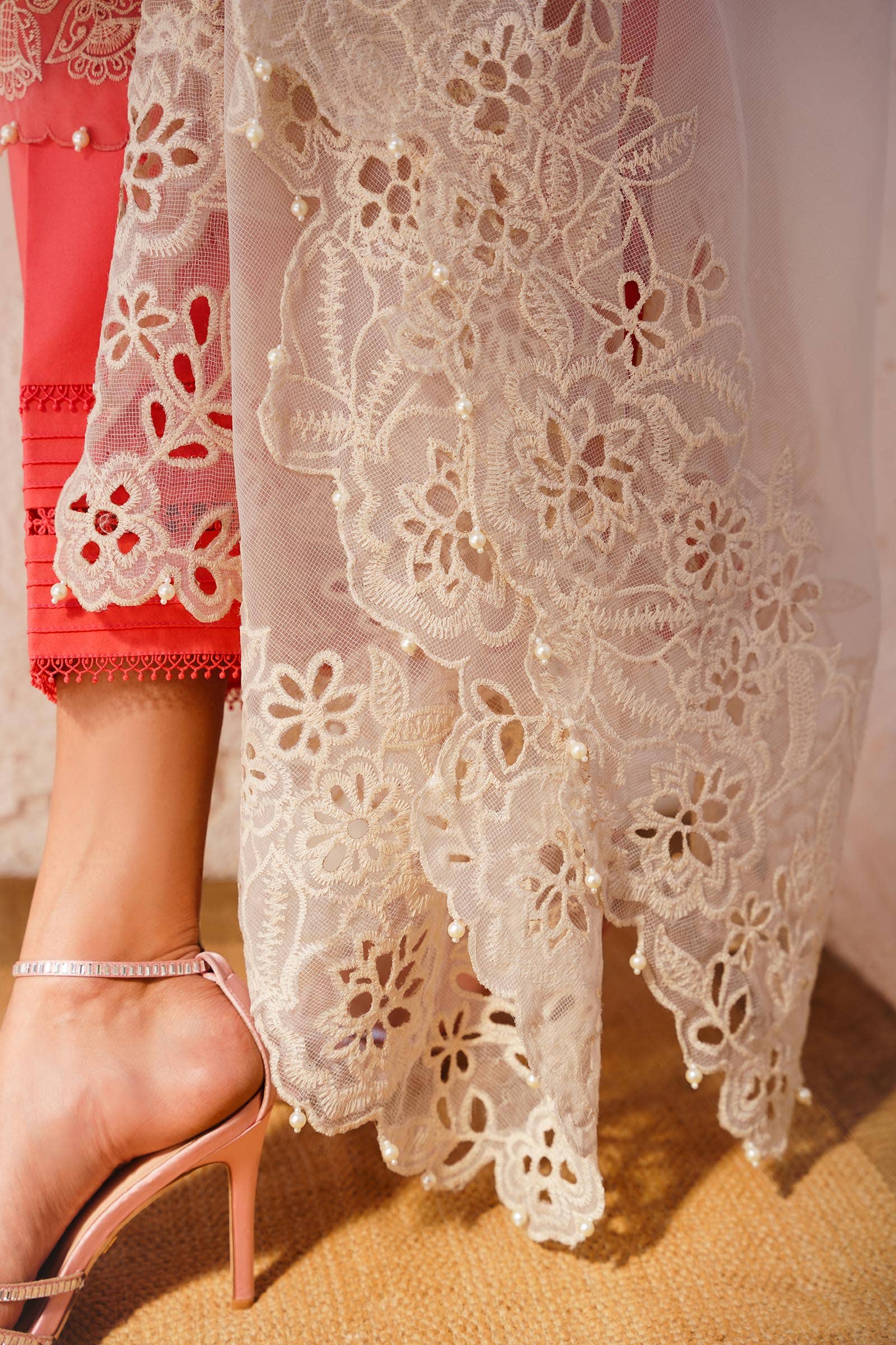 Sana Safinaz | Muzlin Spring 24 | M241-017A-CW - Rang-e-Khaas