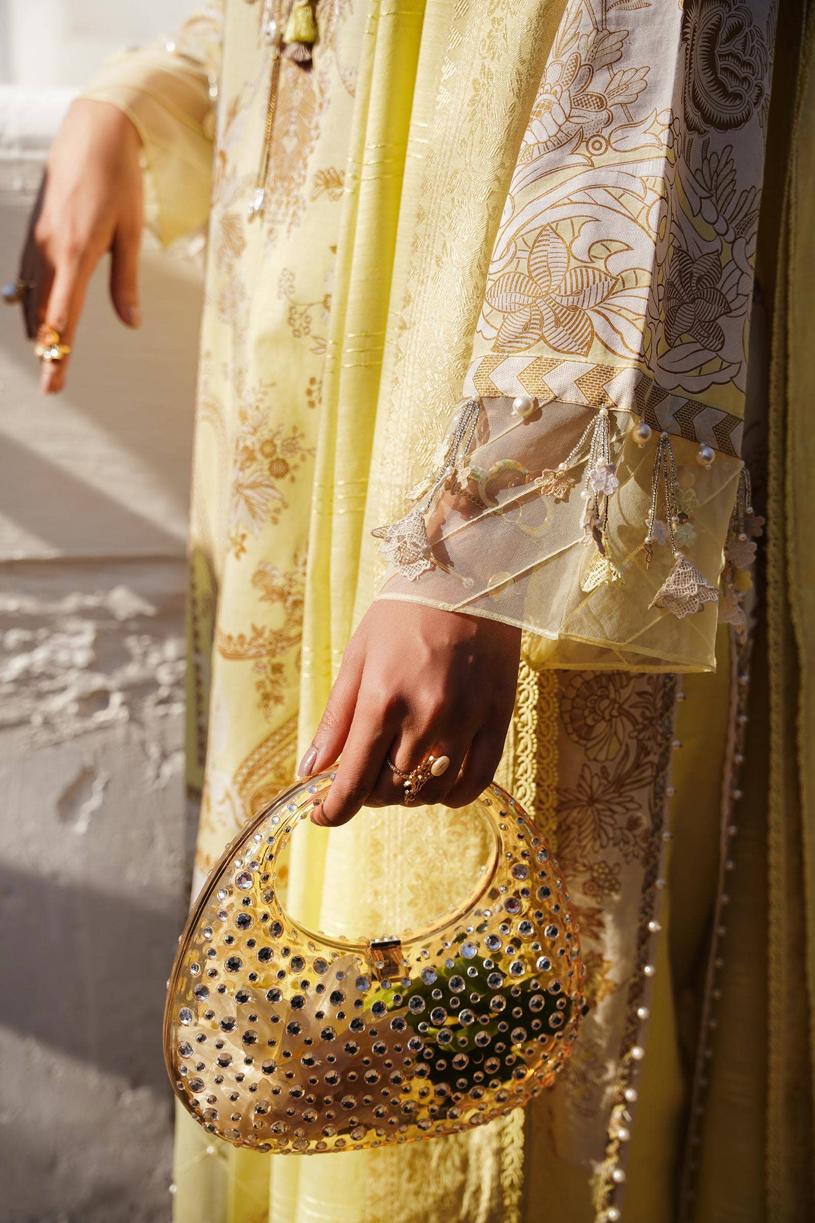 Sana Safinaz | Muzlin Spring 24 | M241-018A-CM - Rang-e-Khaas
