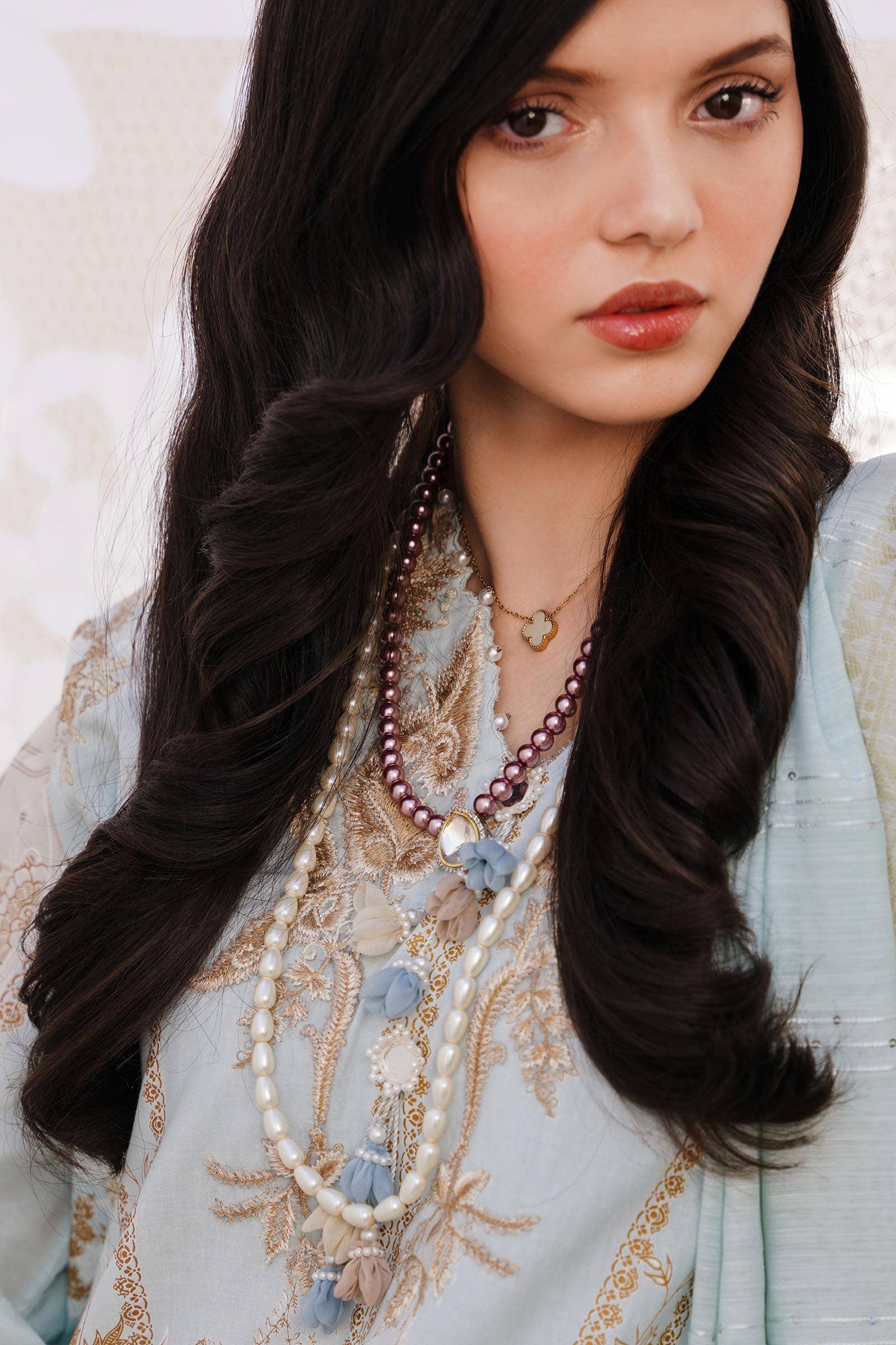 Sana Safinaz | Muzlin Spring 24 | M241-018B-CM - Rang-e-Khaas