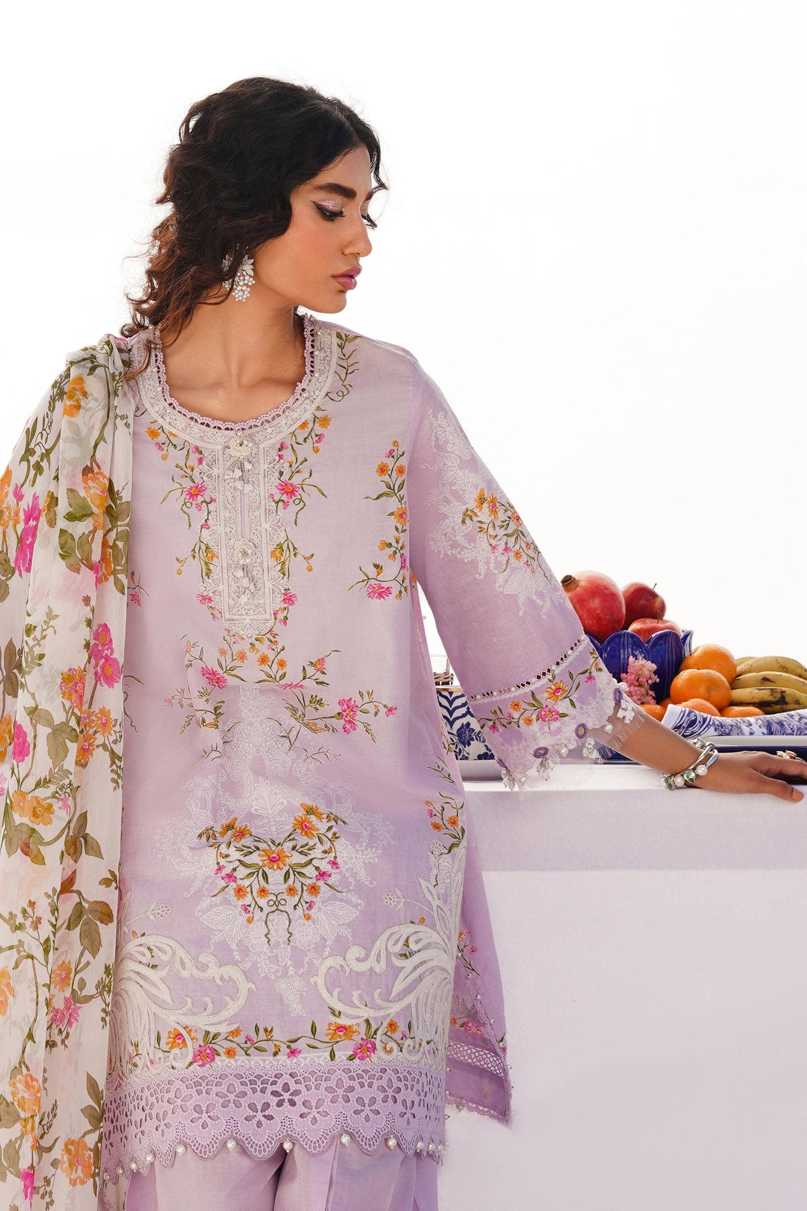 Sana Safinaz | Muzlin Spring 24 | M241-019A-CI - Rang-e-Khaas