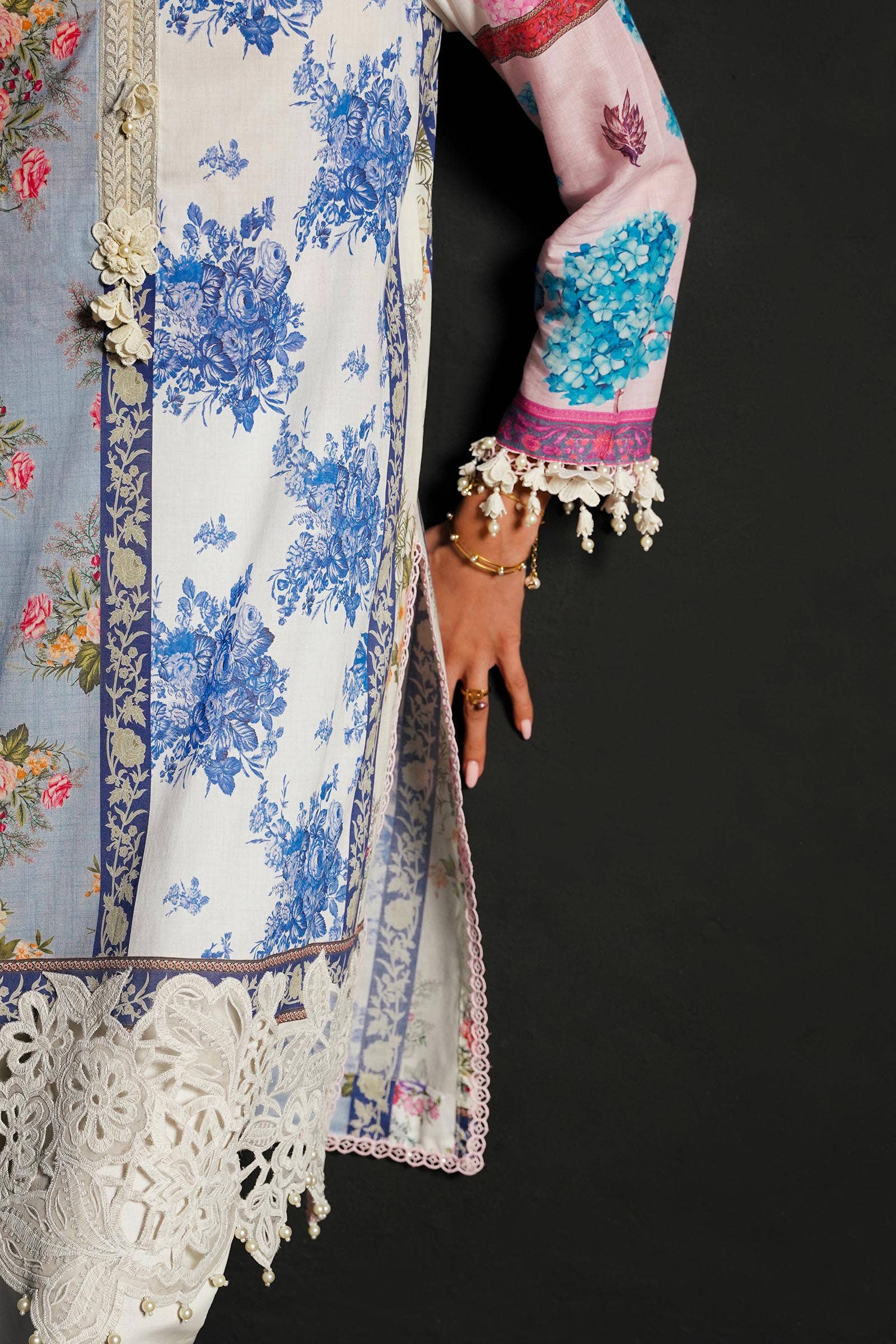 Sana Safinaz | Muzlin Spring 24 | M241-003A-CI - Rang-e-Khaas