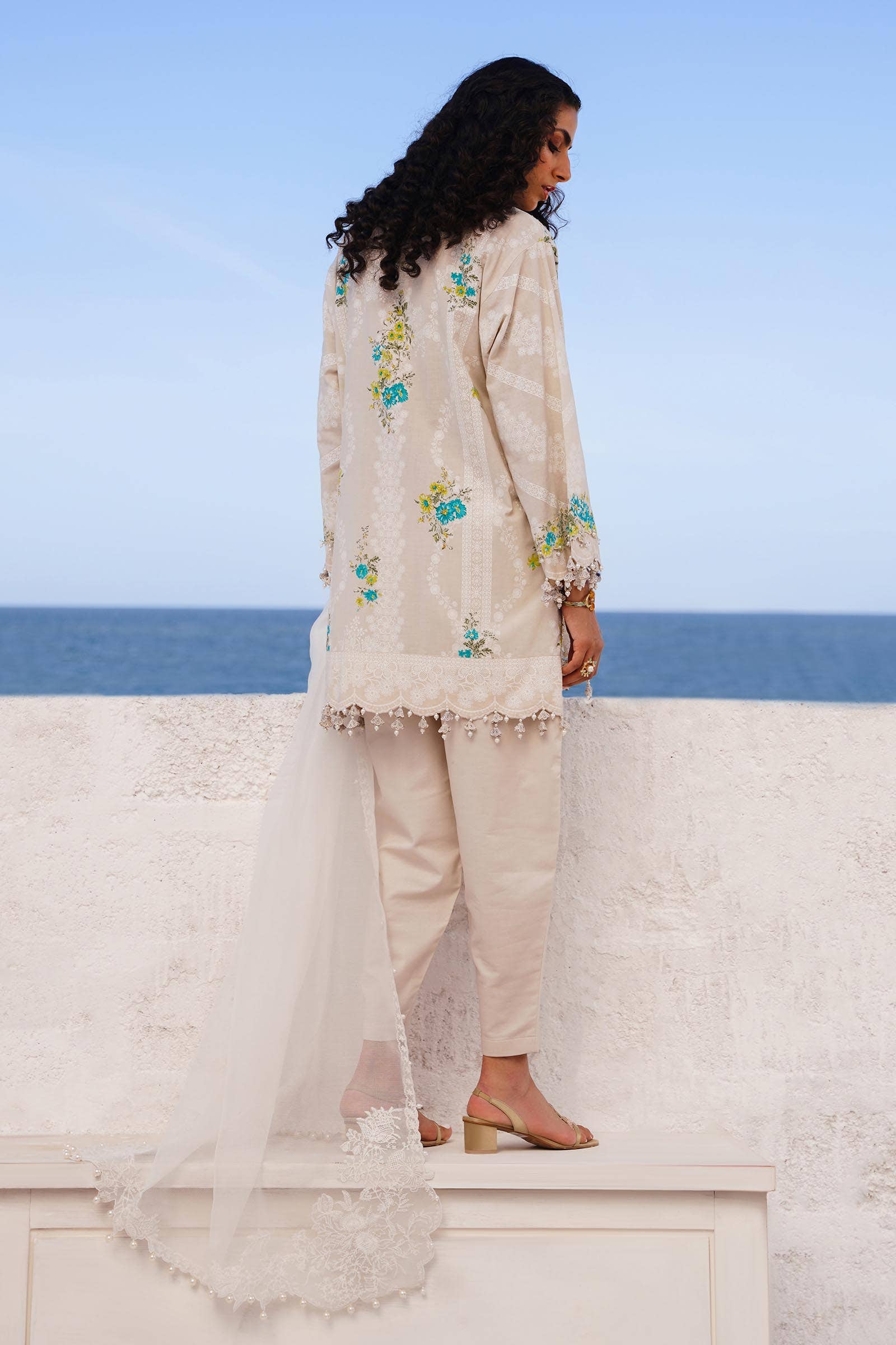 Sana Safinaz | Muzlin Spring 24 | M241-020A-CW - Rang-e-Khaas