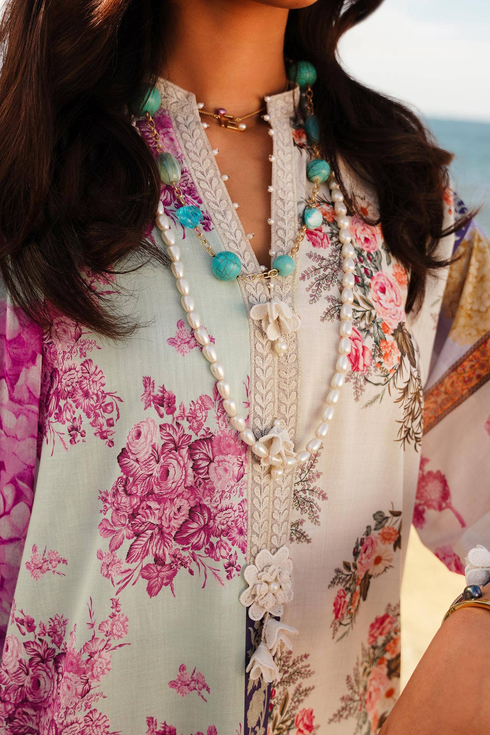 Sana Safinaz | Muzlin Spring 24 | M241-003B-CI - Rang-e-Khaas