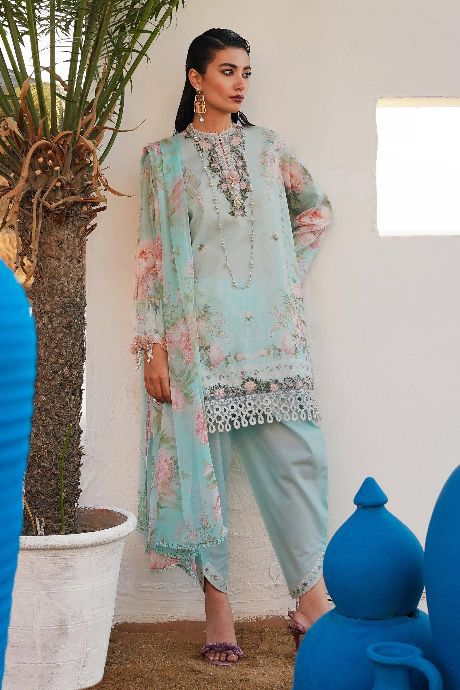 Sana Safinaz | Muzlin Spring 24 | M241-004A-CI - Rang-e-Khaas