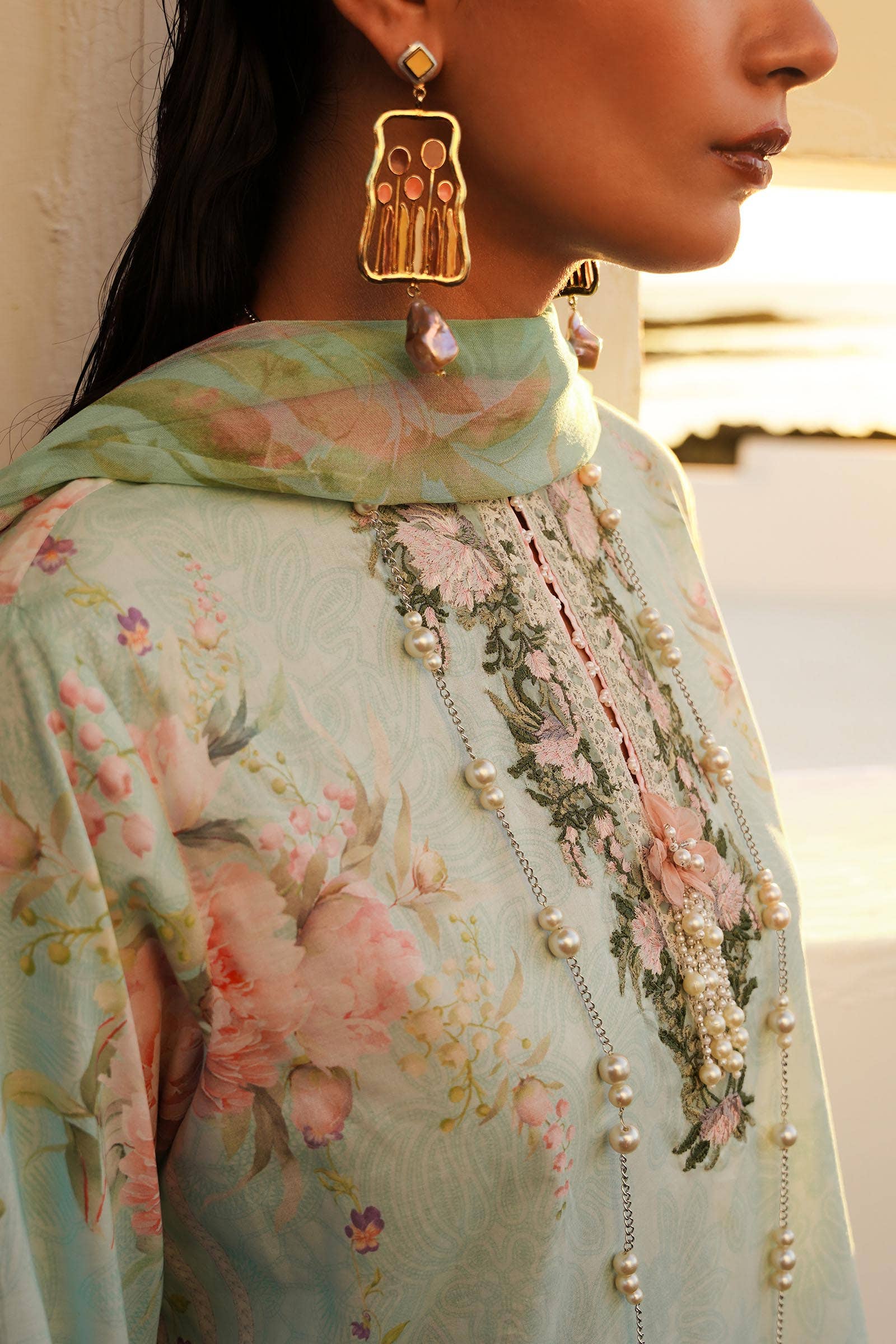 Sana Safinaz | Muzlin Spring 24 | M241-004A-CI - Rang-e-Khaas