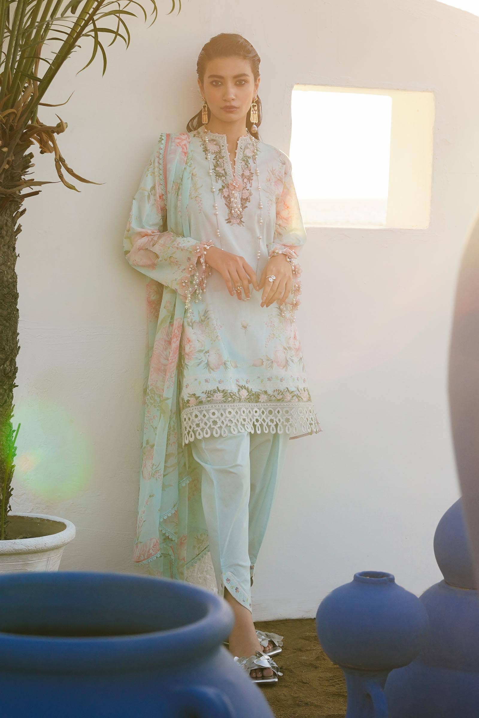 Sana Safinaz | Muzlin Spring 24 | M241-004A-CI - Rang-e-Khaas