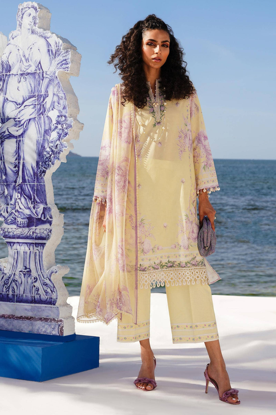 Sana Safinaz | Muzlin Spring 24 | M241-004B-CI - Rang-e-Khaas