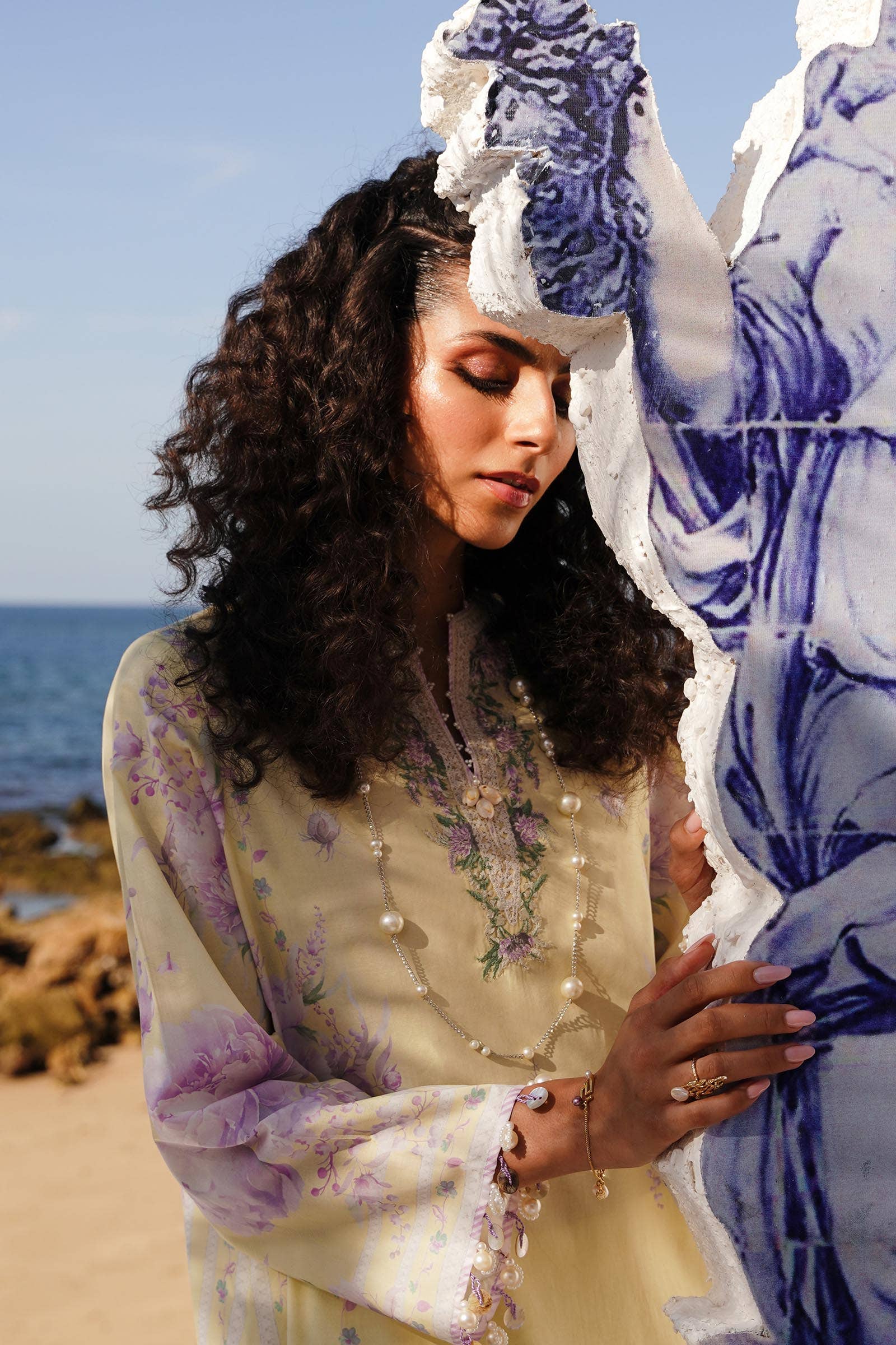Sana Safinaz | Muzlin Spring 24 | M241-004B-CI - Rang-e-Khaas
