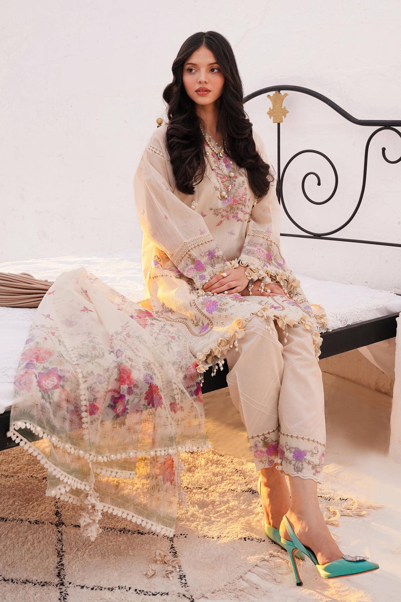Sana Safinaz | Muzlin Spring 24 | M241-005A-CL - Rang-e-Khaas