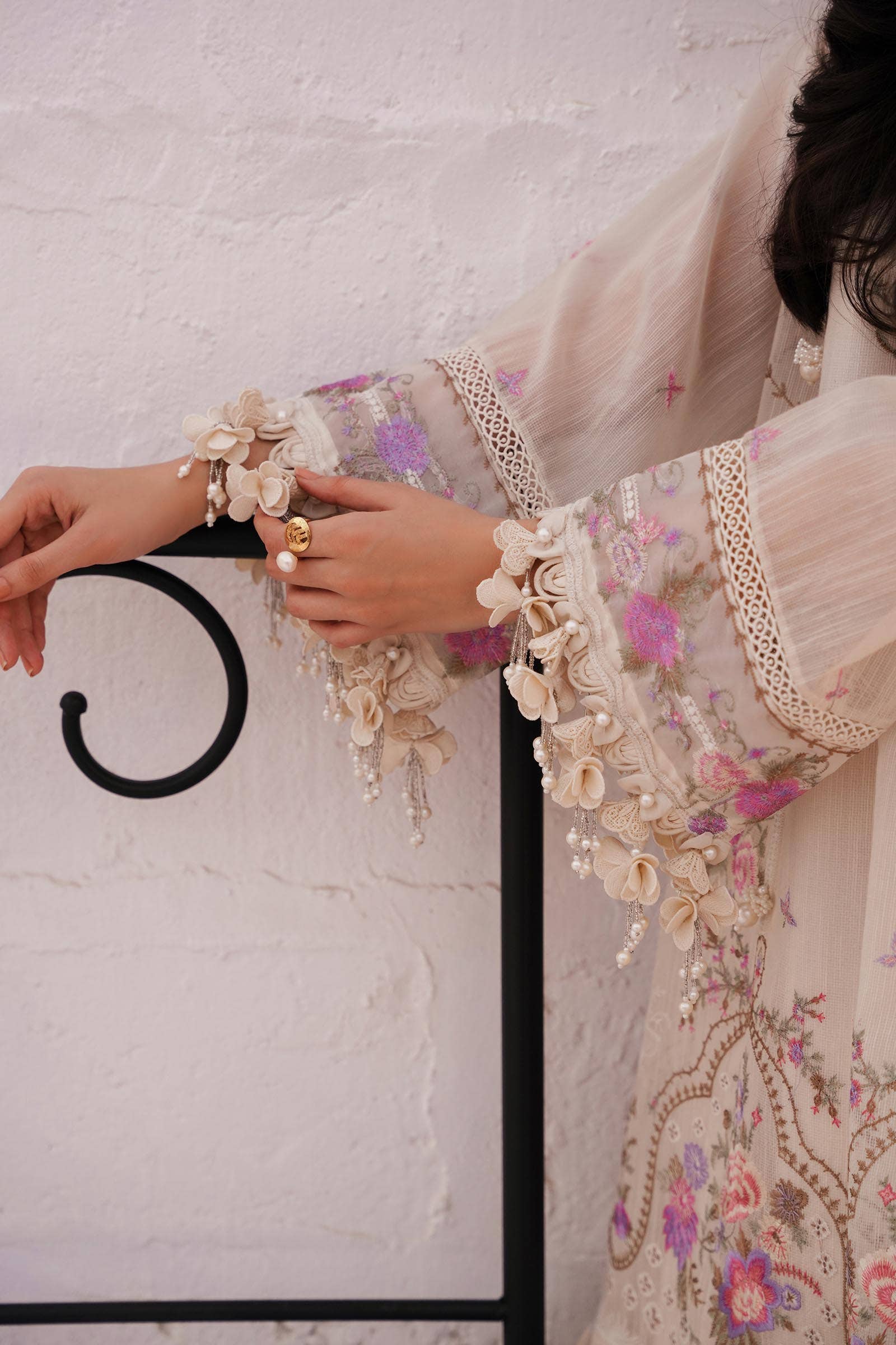 Sana Safinaz | Muzlin Spring 24 | M241-005A-CL - Rang-e-Khaas