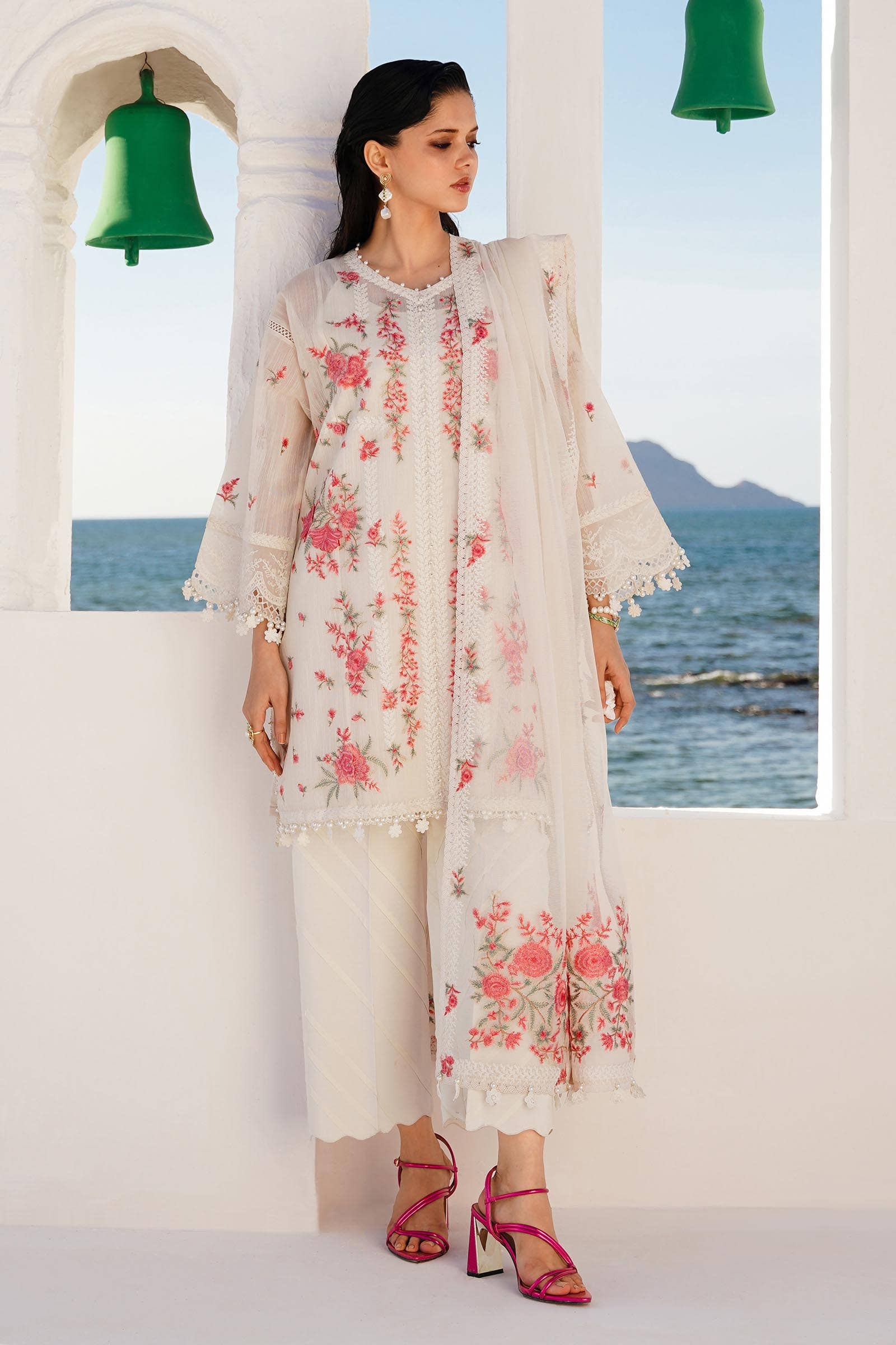 Sana Safinaz | Muzlin Spring 24 | M241-001A-CX - Rang-e-Khaas