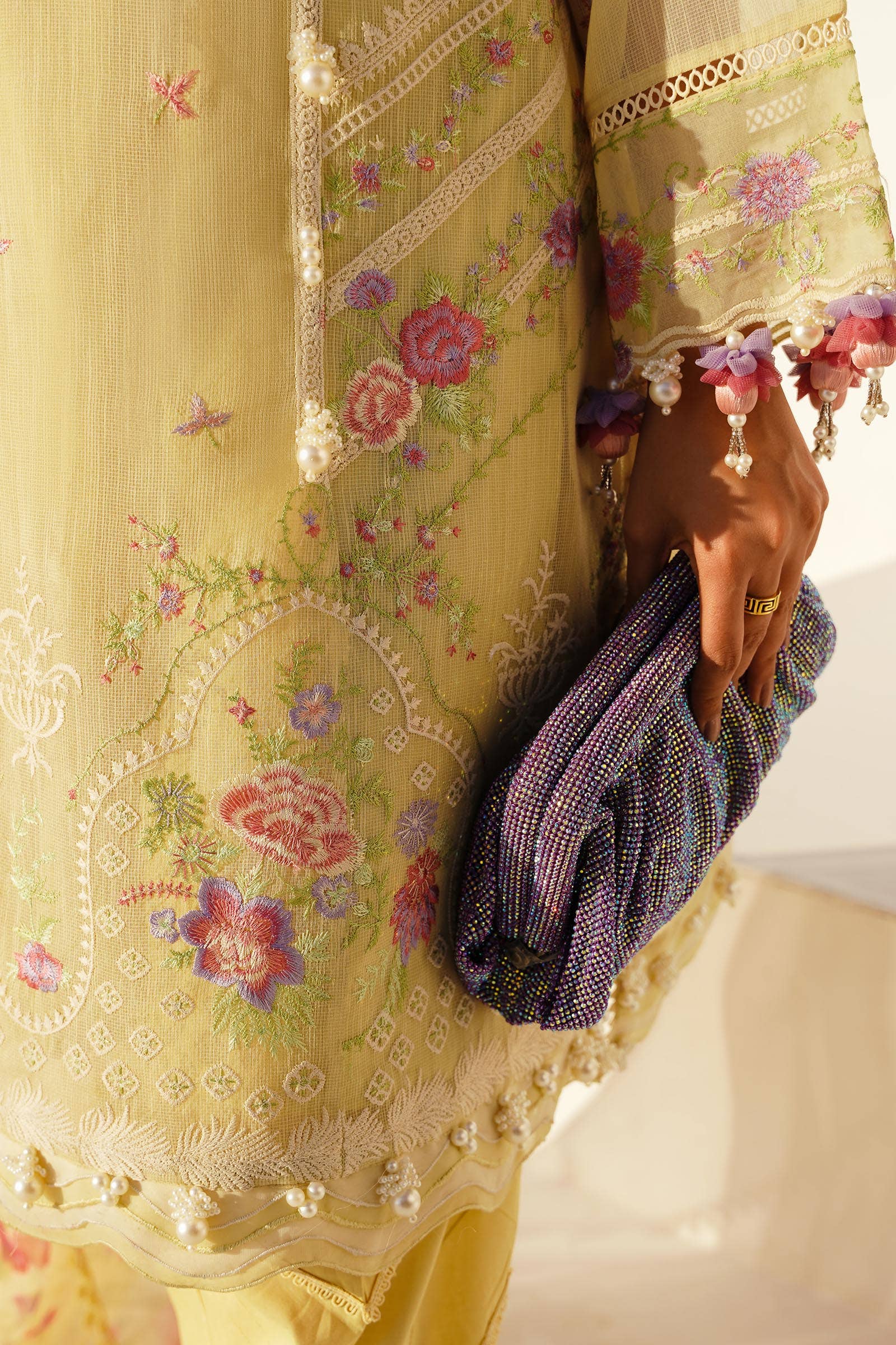 Sana Safinaz | Muzlin Spring 24 | M241-005B-CL - Rang-e-Khaas