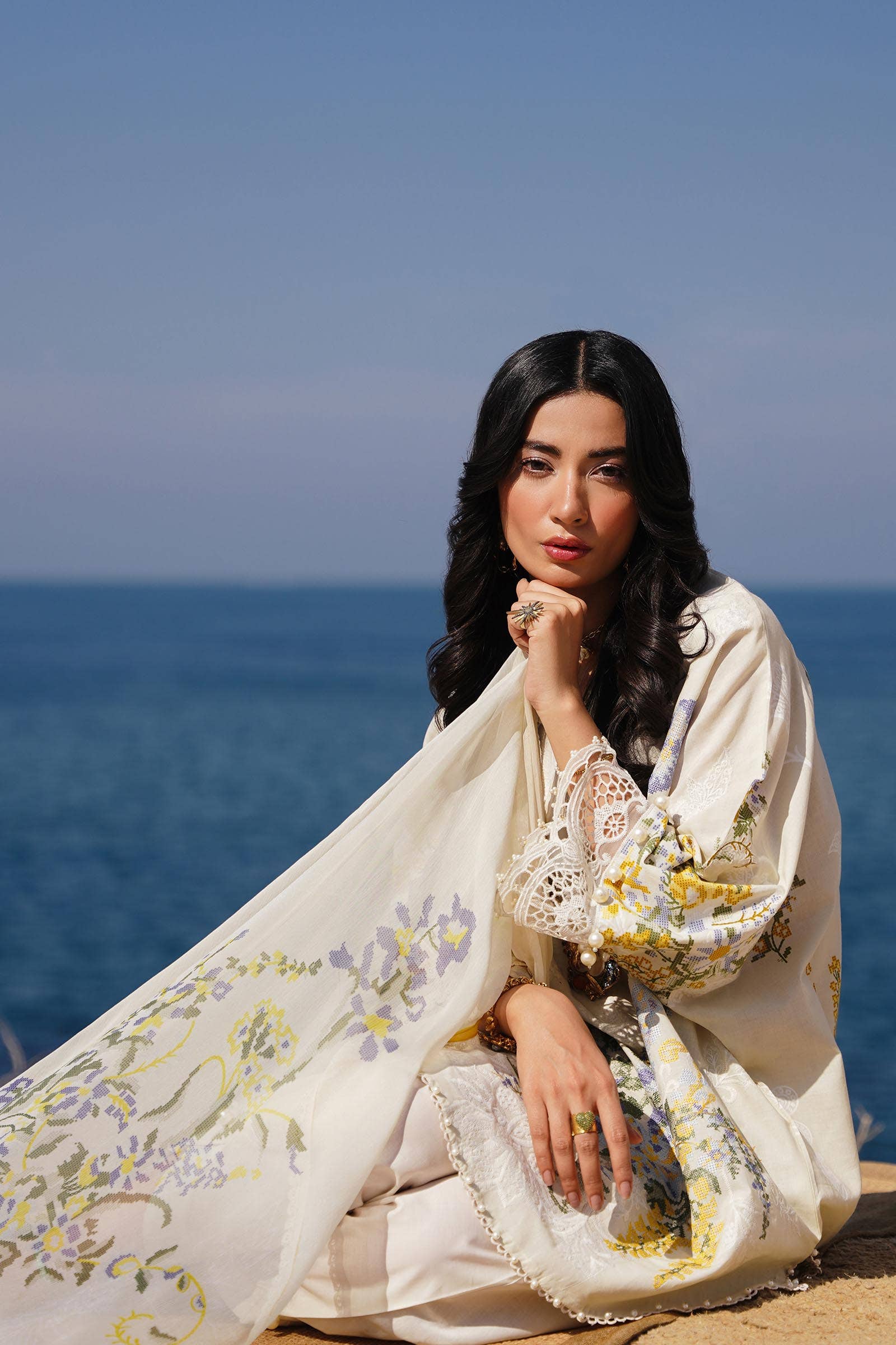 Sana Safinaz | Muzlin Spring 24 | M241-006A-CJ - Rang-e-Khaas