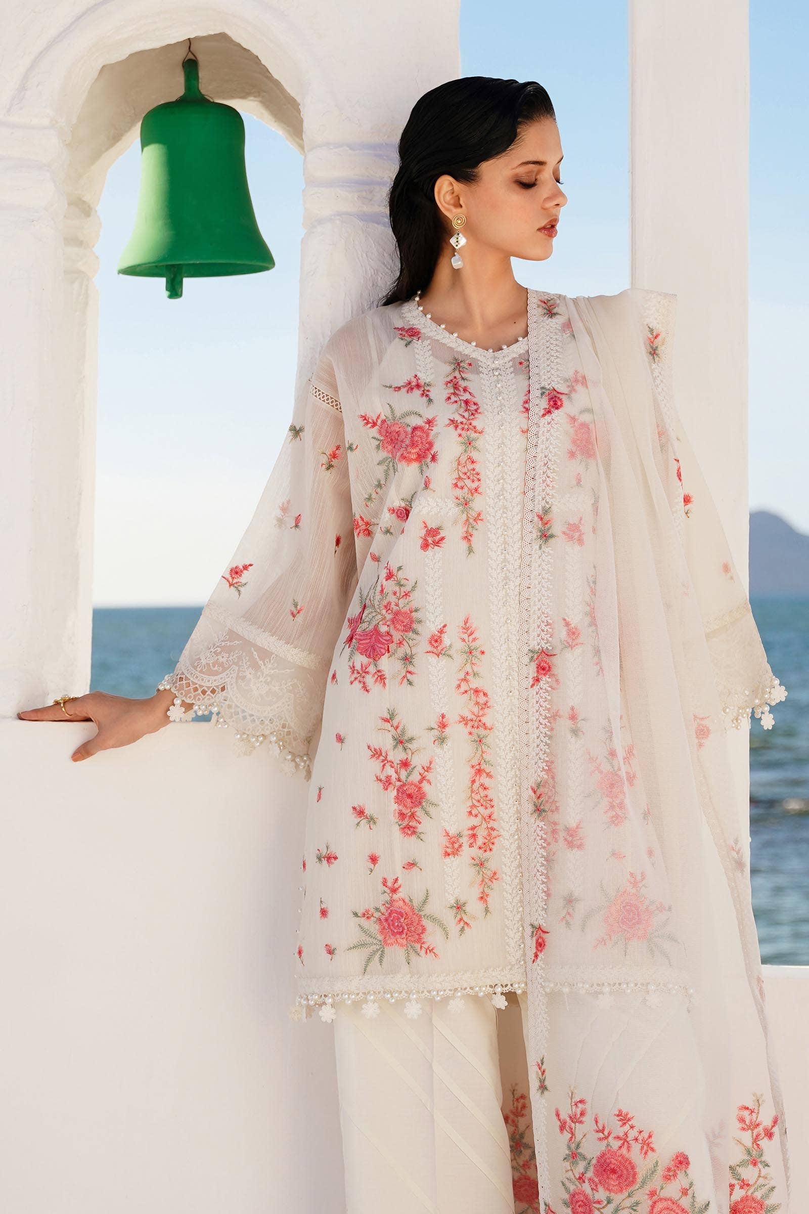 Sana Safinaz | Muzlin Spring 24 | M241-001A-CX - Rang-e-Khaas