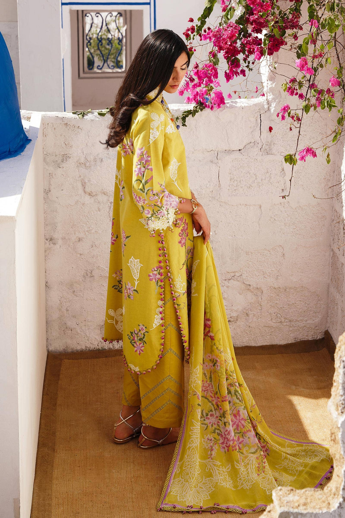Sana Safinaz | Muzlin Spring 24 | M241-006B-CJ - Rang-e-Khaas