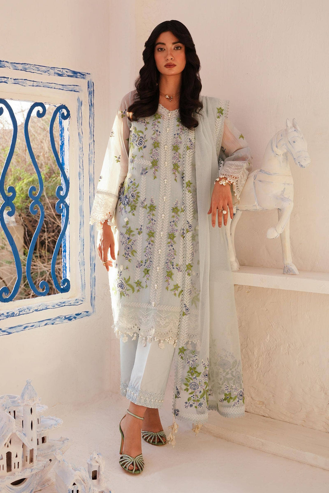 Sana Safinaz | Muzlin Spring 24 | M241-001B-CX - Rang-e-Khaas