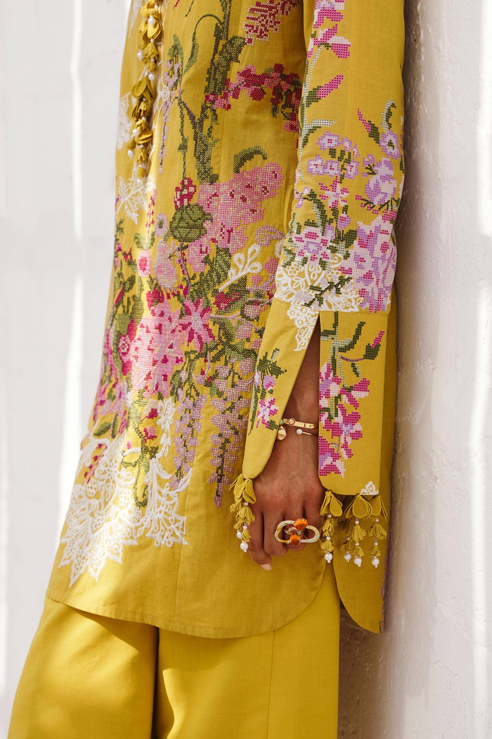 Sana Safinaz | Muzlin Spring 24 | M241-006B-CJ - Rang-e-Khaas