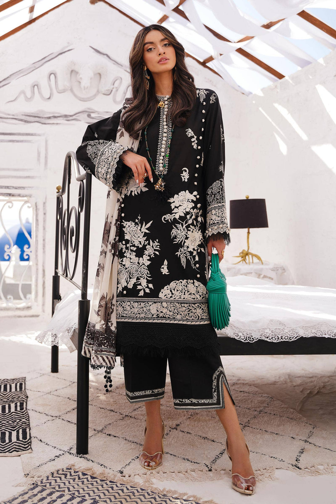 Sana Safinaz | Muzlin Spring 24 | M241-007A-CJ - Rang-e-Khaas