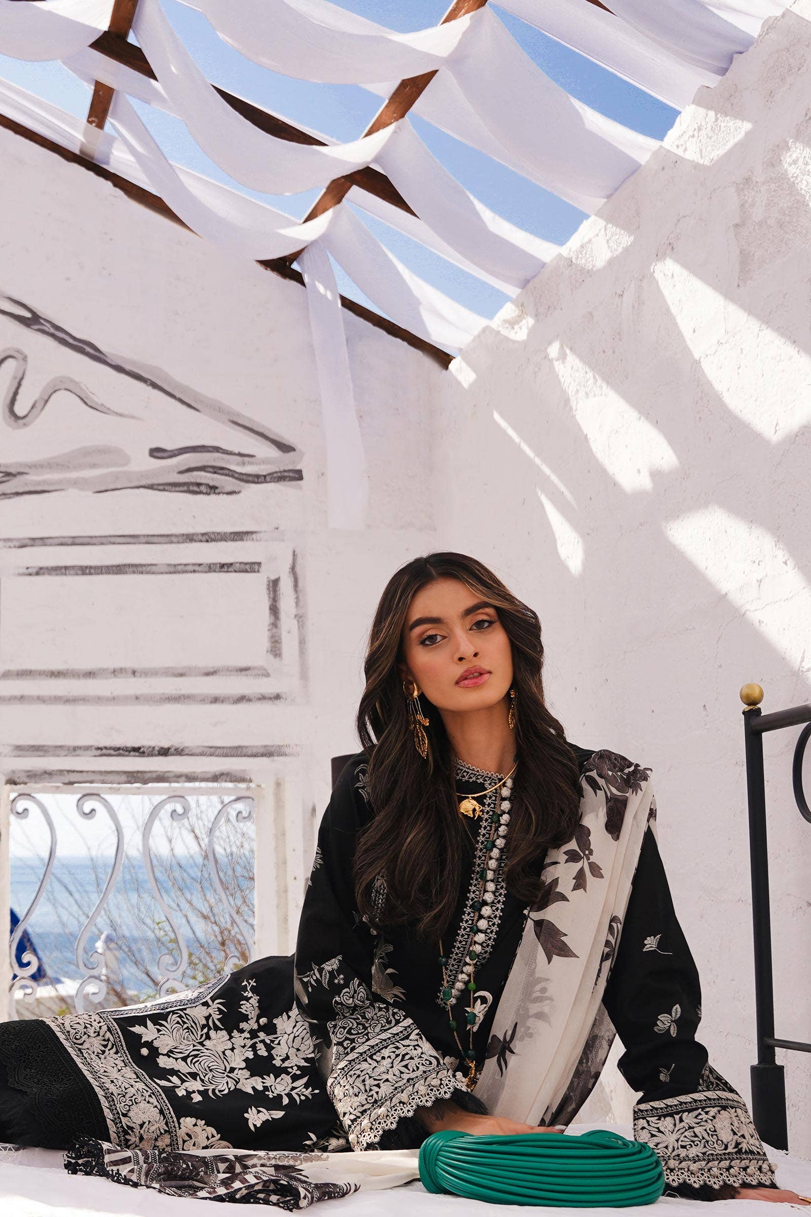 Sana Safinaz | Muzlin Spring 24 | M241-007A-CJ - Rang-e-Khaas