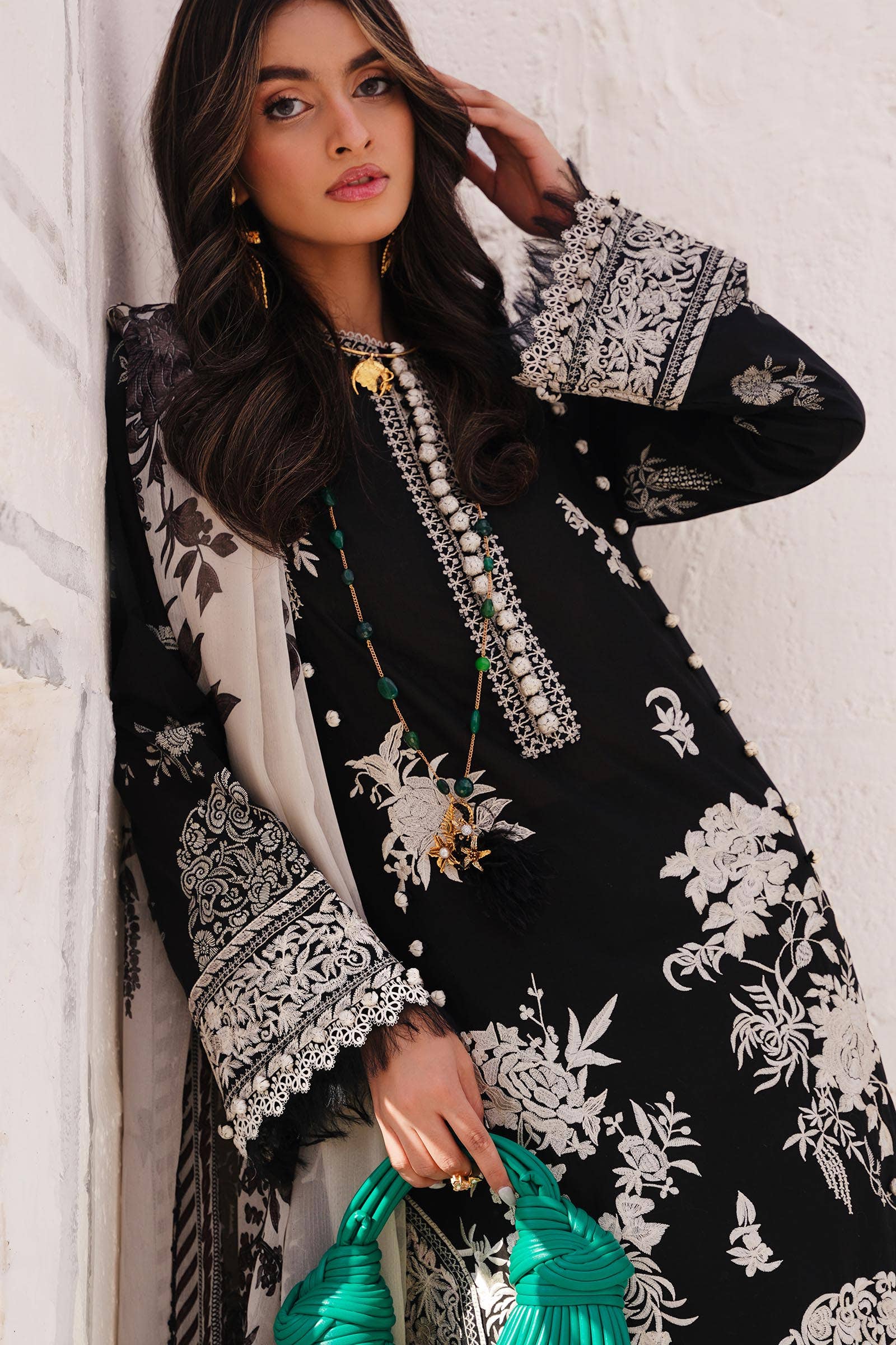 Sana Safinaz | Muzlin Spring 24 | M241-007A-CJ - Rang-e-Khaas
