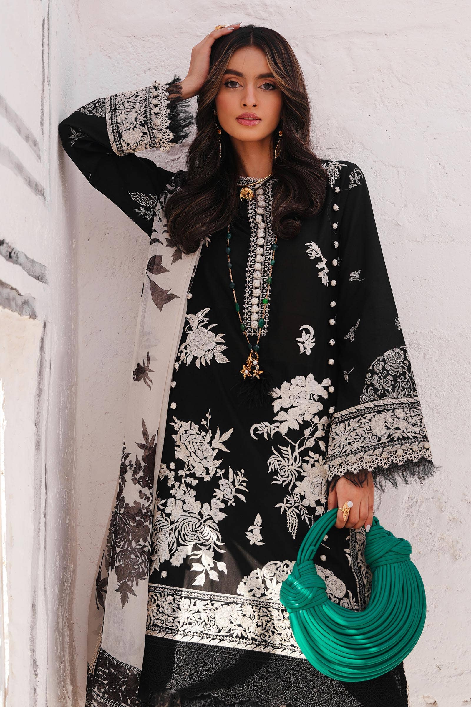 Sana Safinaz | Muzlin Spring 24 | M241-007A-CJ - Rang-e-Khaas