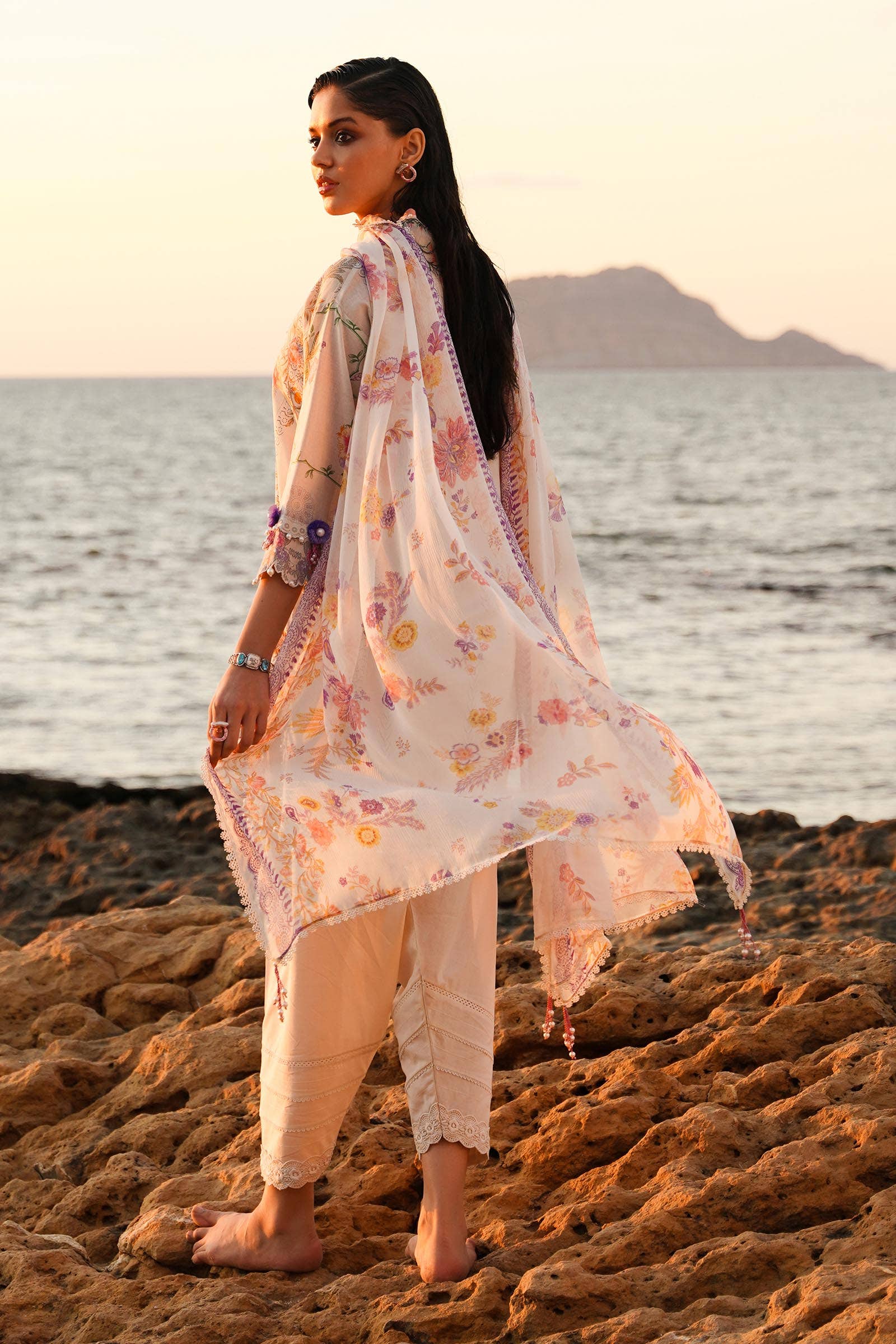 Sana Safinaz | Muzlin Spring 24 | M241-008A-CI - Rang-e-Khaas