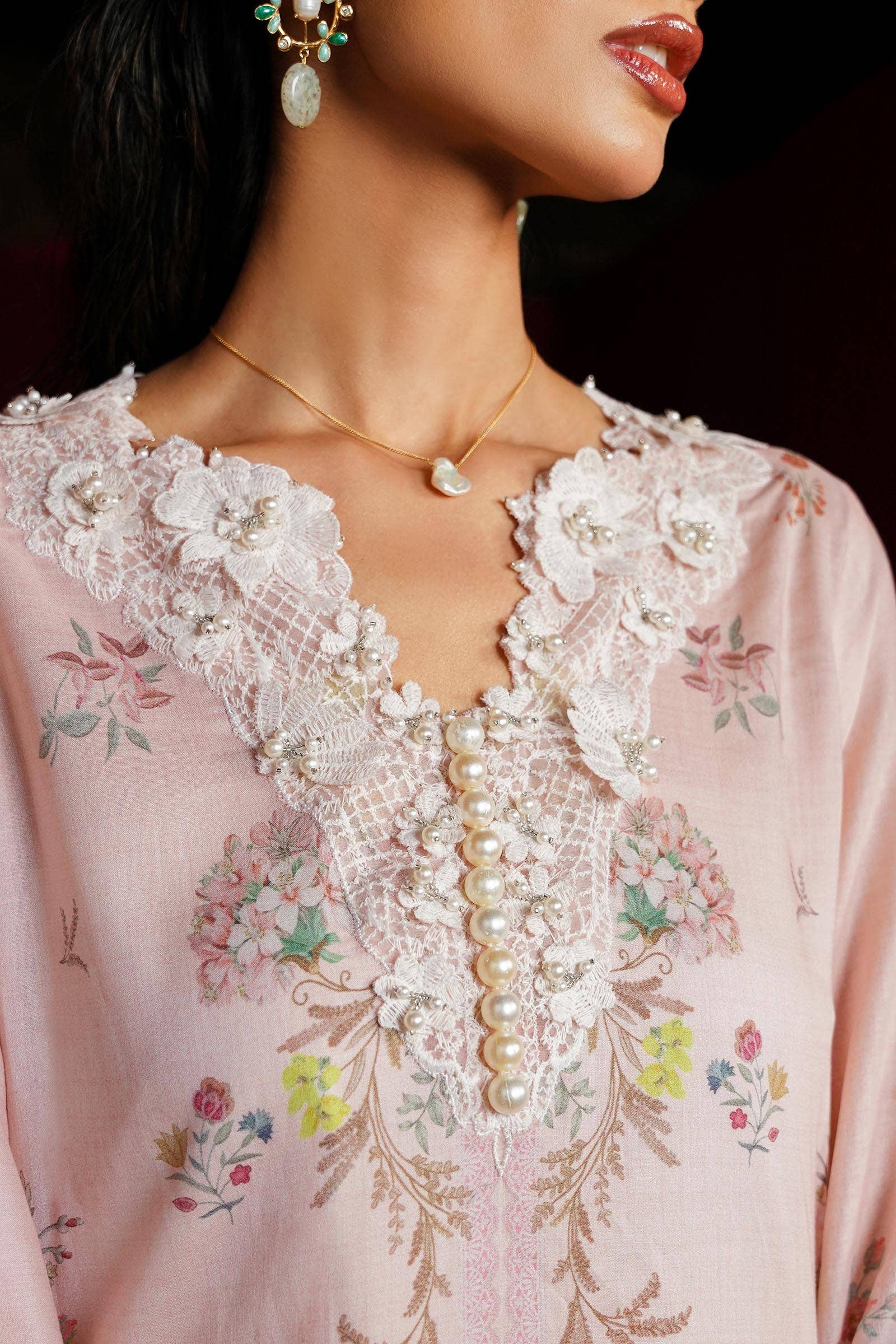 Sana Safinaz | Muzlin Spring 24 | M241-008A-CI - Rang-e-Khaas