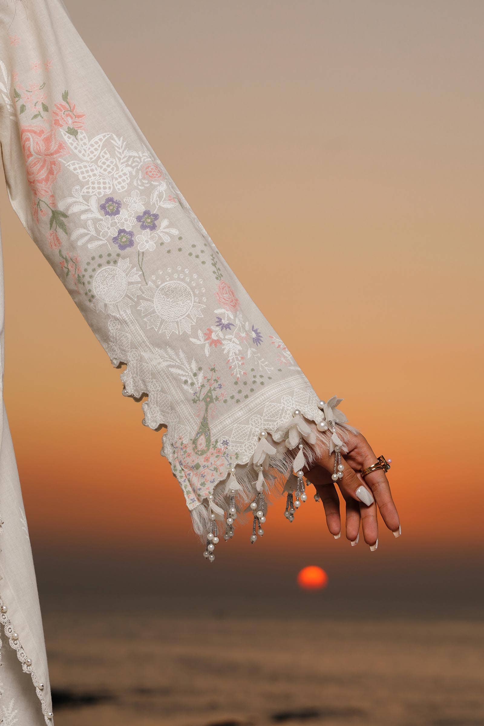 Sana Safinaz | Muzlin Spring 24 | M241-009A-DF - Rang-e-Khaas