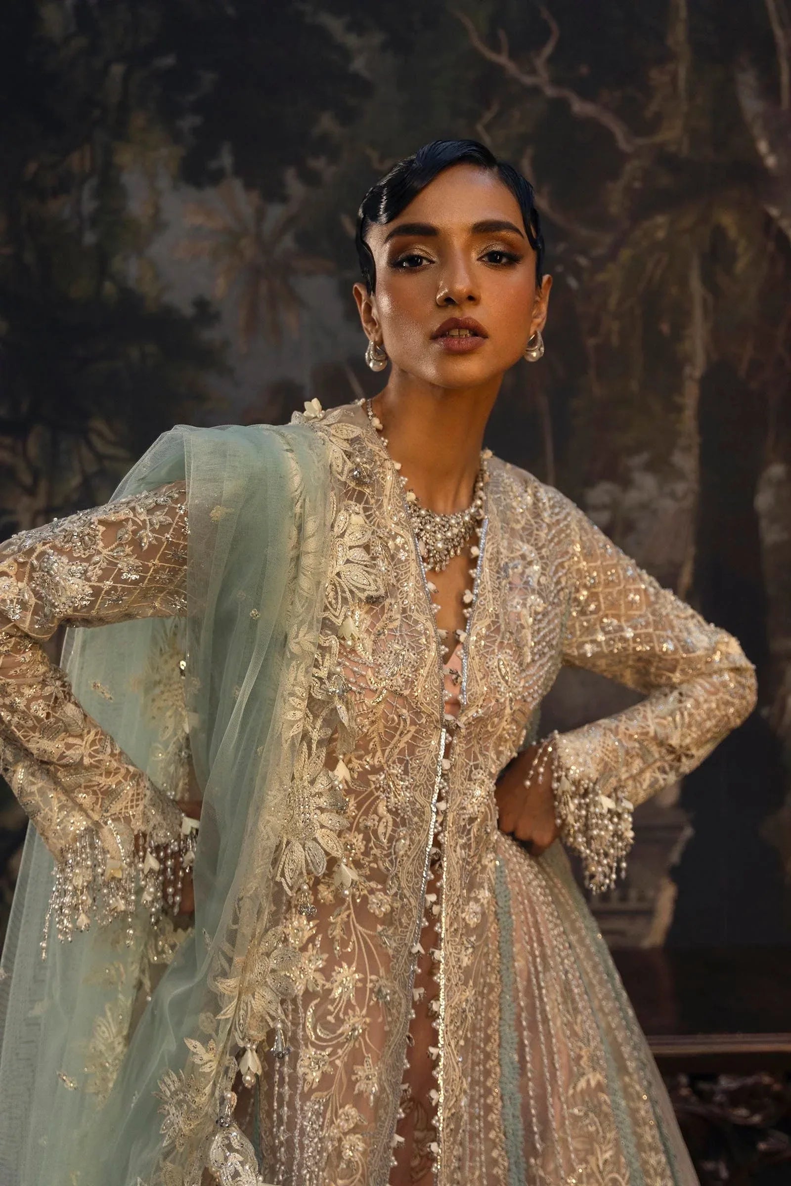 Sana Safinaz | Nura Festive 25 | N251-001-3CT - Rang-e-Khaas
