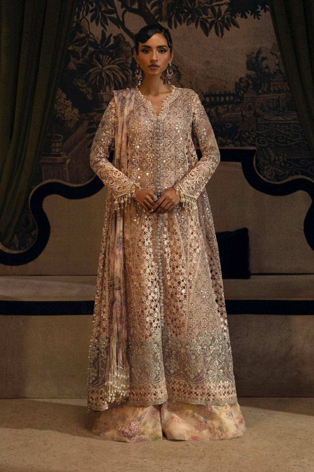 Sana Safinaz | Nura Festive 25 |  N251-004-3DJ - Rang-e-Khaas