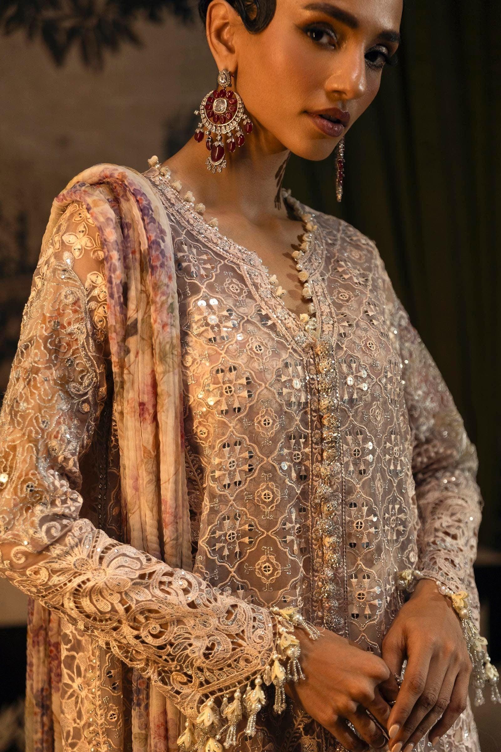 Sana Safinaz | Nura Festive 25 |  N251-004-3DJ - Rang-e-Khaas