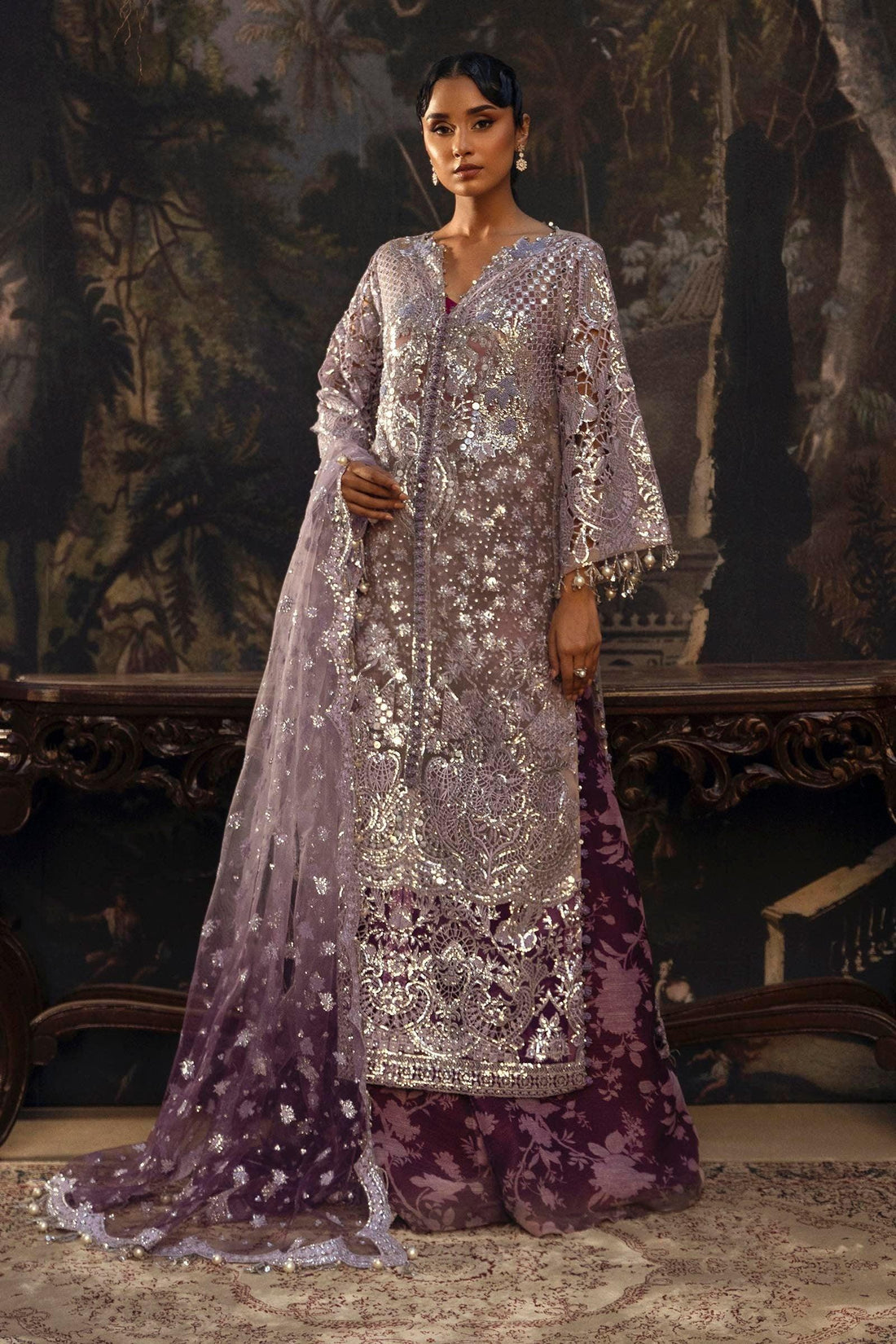 Sana Safinaz | Nura Festive 25 | N251-007-3DJ - Rang-e-Khaas