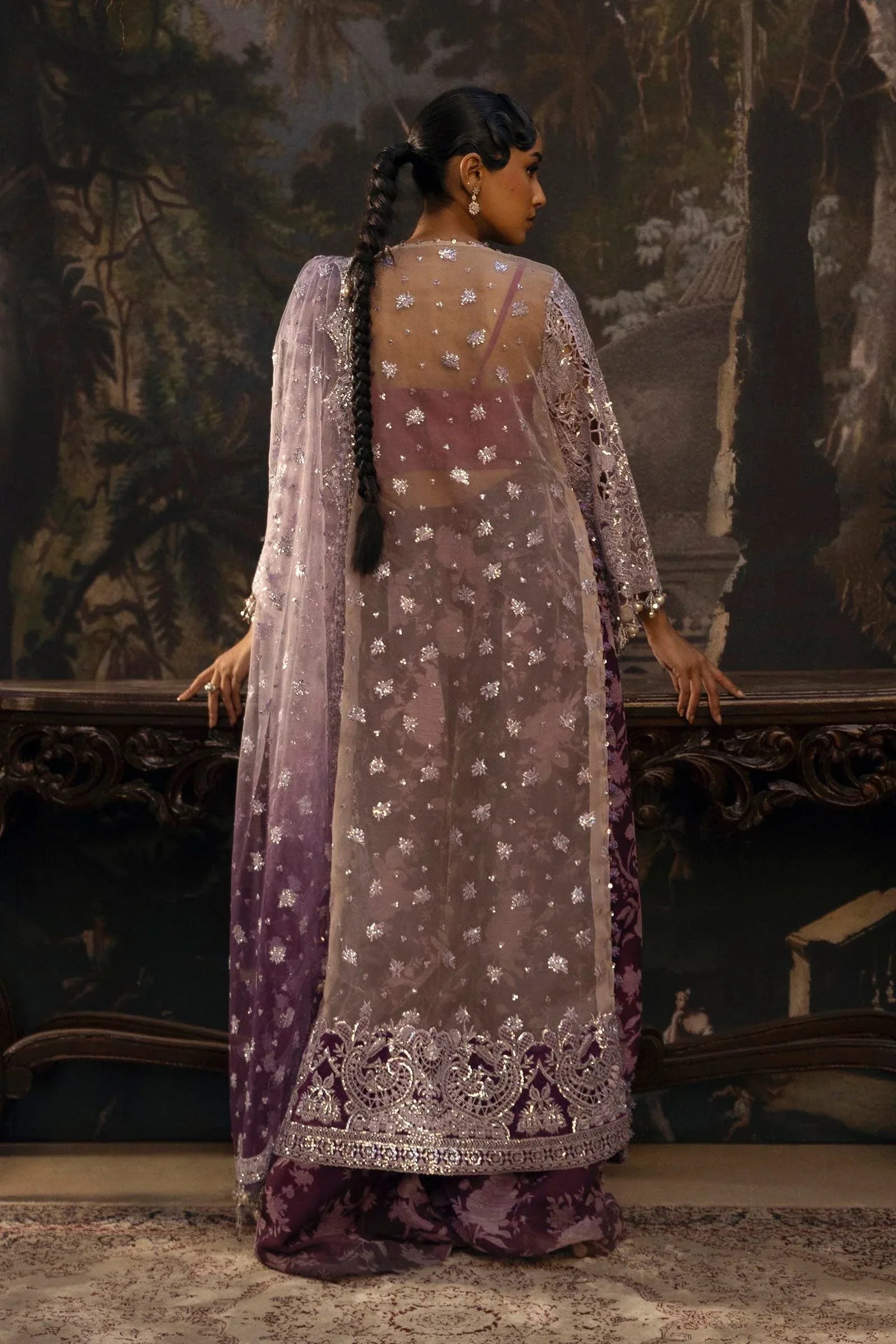Sana Safinaz | Nura Festive 25 | N251-007-3DJ - Rang-e-Khaas