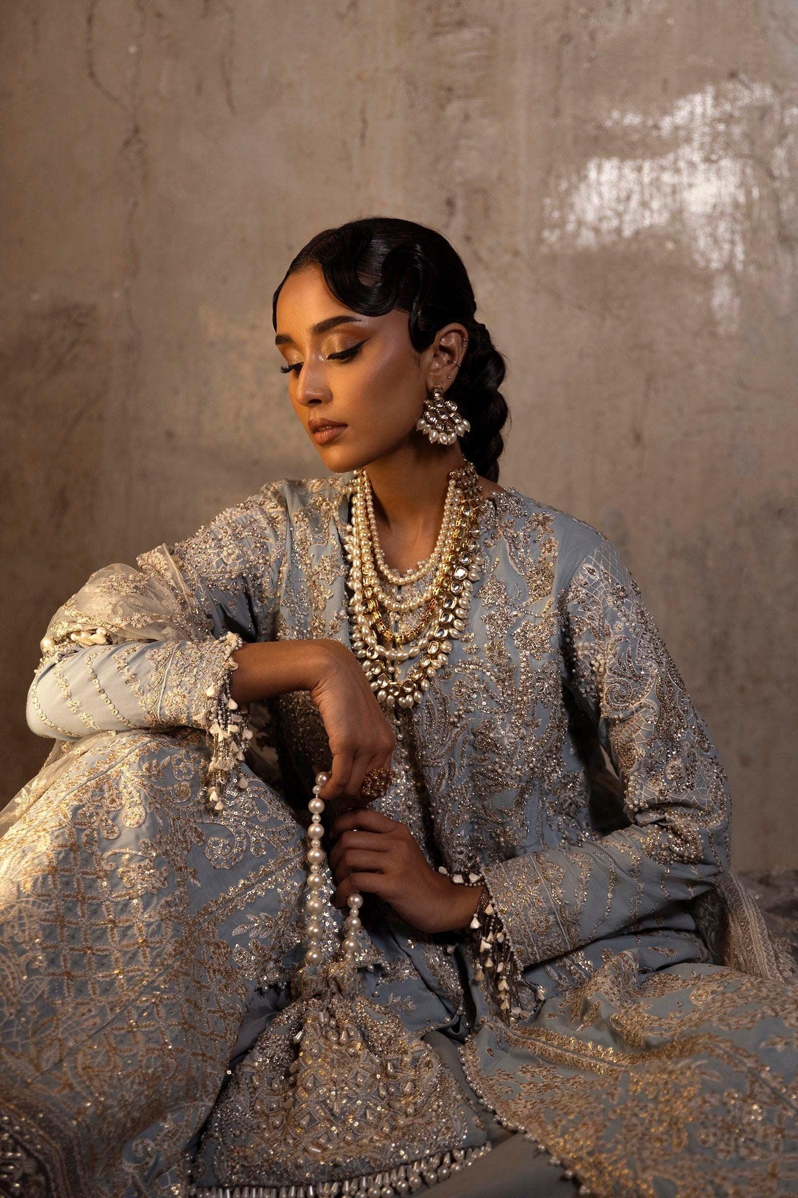Sana Safinaz | Nura Festive 25 | N251-008-3CT - Rang-e-Khaas