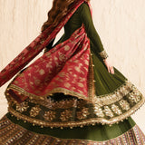JAZMIN__Embroidered Velvet Formal VF-2036