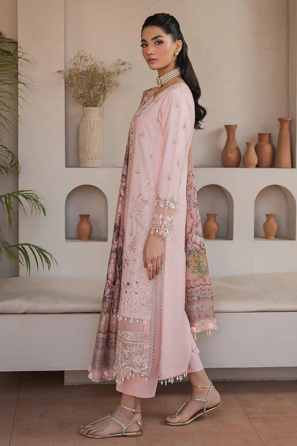 Neeshay | Symphony Luxury Lawn 24 | Lullaby - Rang-e-Khaas