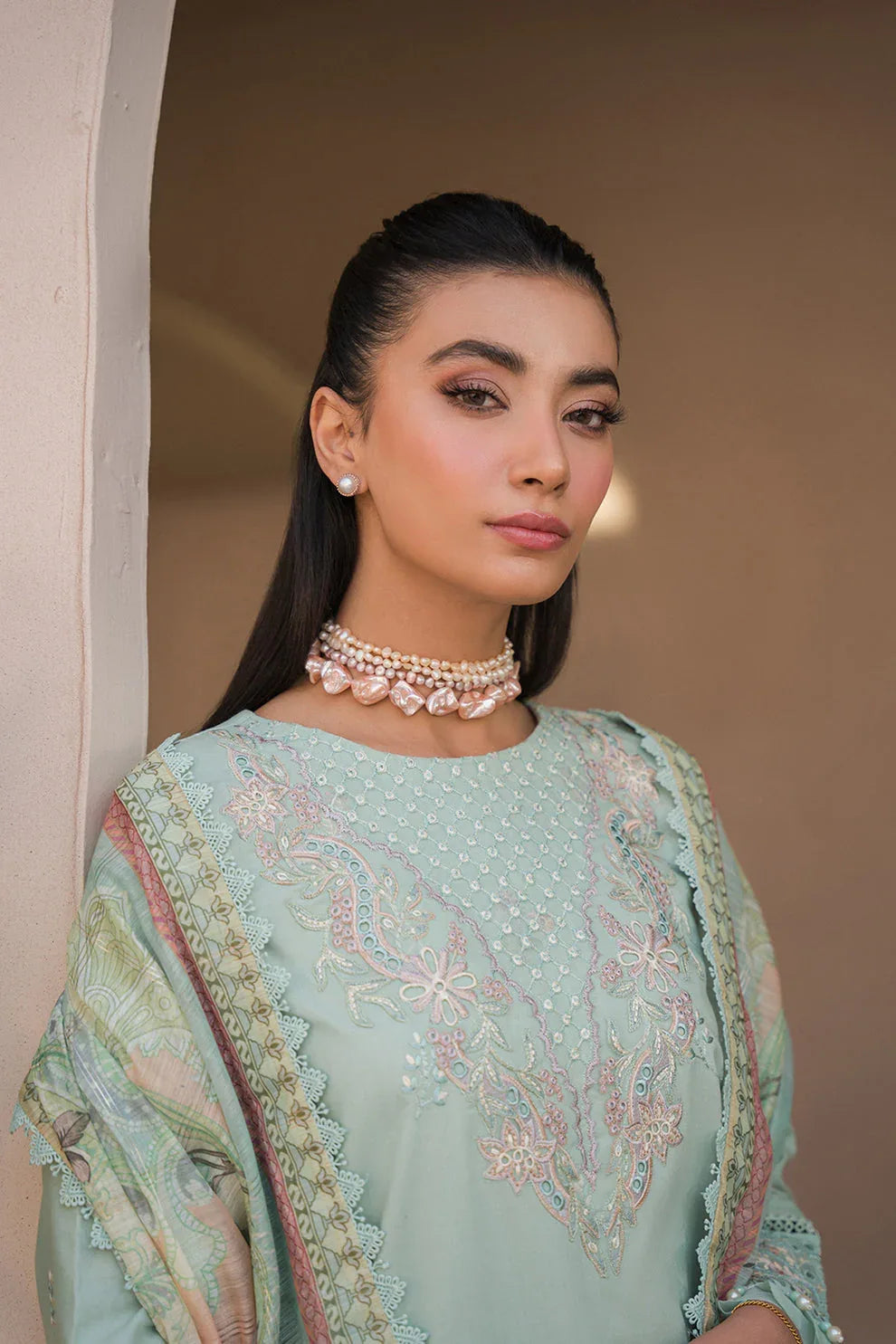 Neeshay | Symphony Luxury Lawn 24 | Melody - Rang-e-Khaas