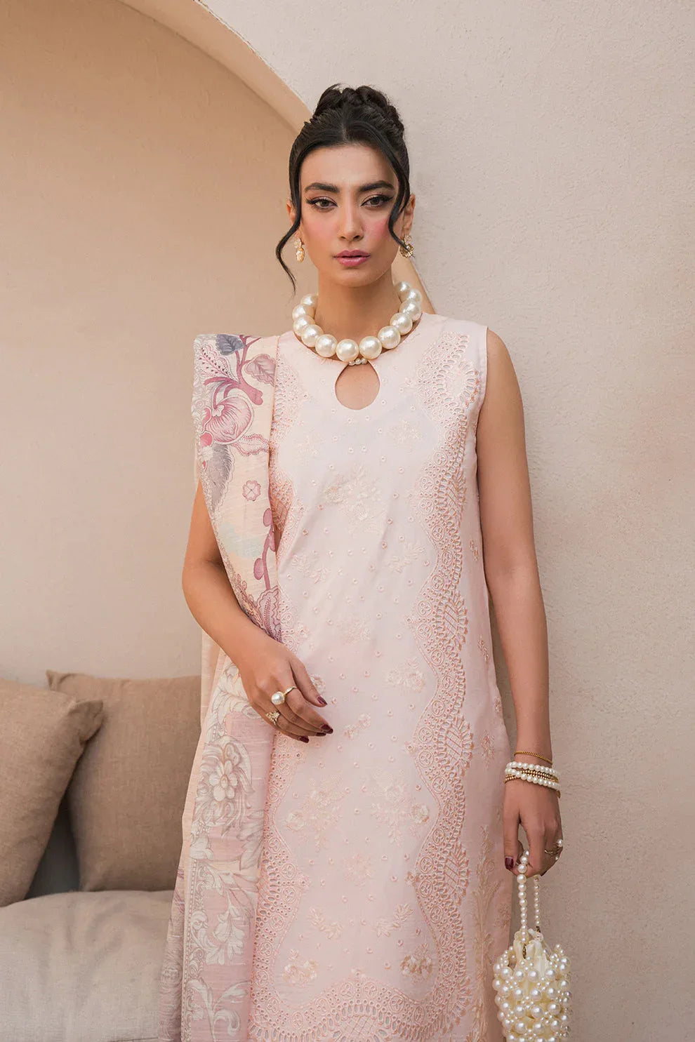 Neeshay | Symphony Luxury Lawn 24 | Whispers - Rang-e-Khaas