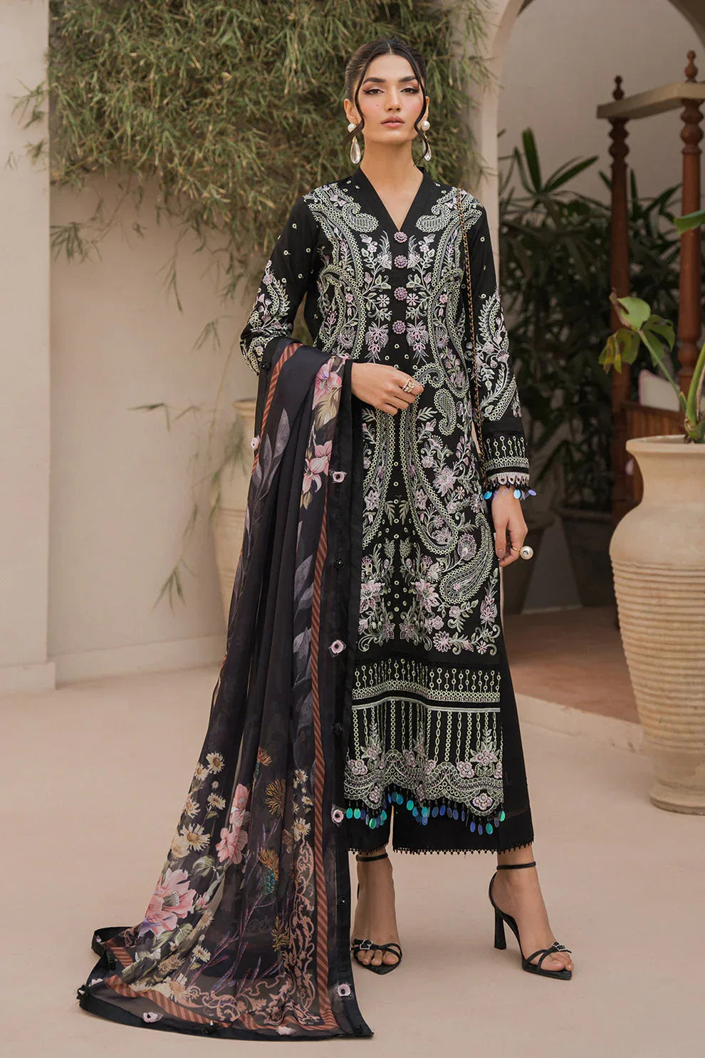 Neeshay | Symphony Luxury Lawn 24 | Celestial - Rang-e-Khaas