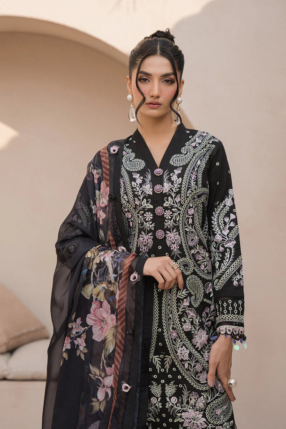 Neeshay | Symphony Luxury Lawn 24 | Celestial - Rang-e-Khaas