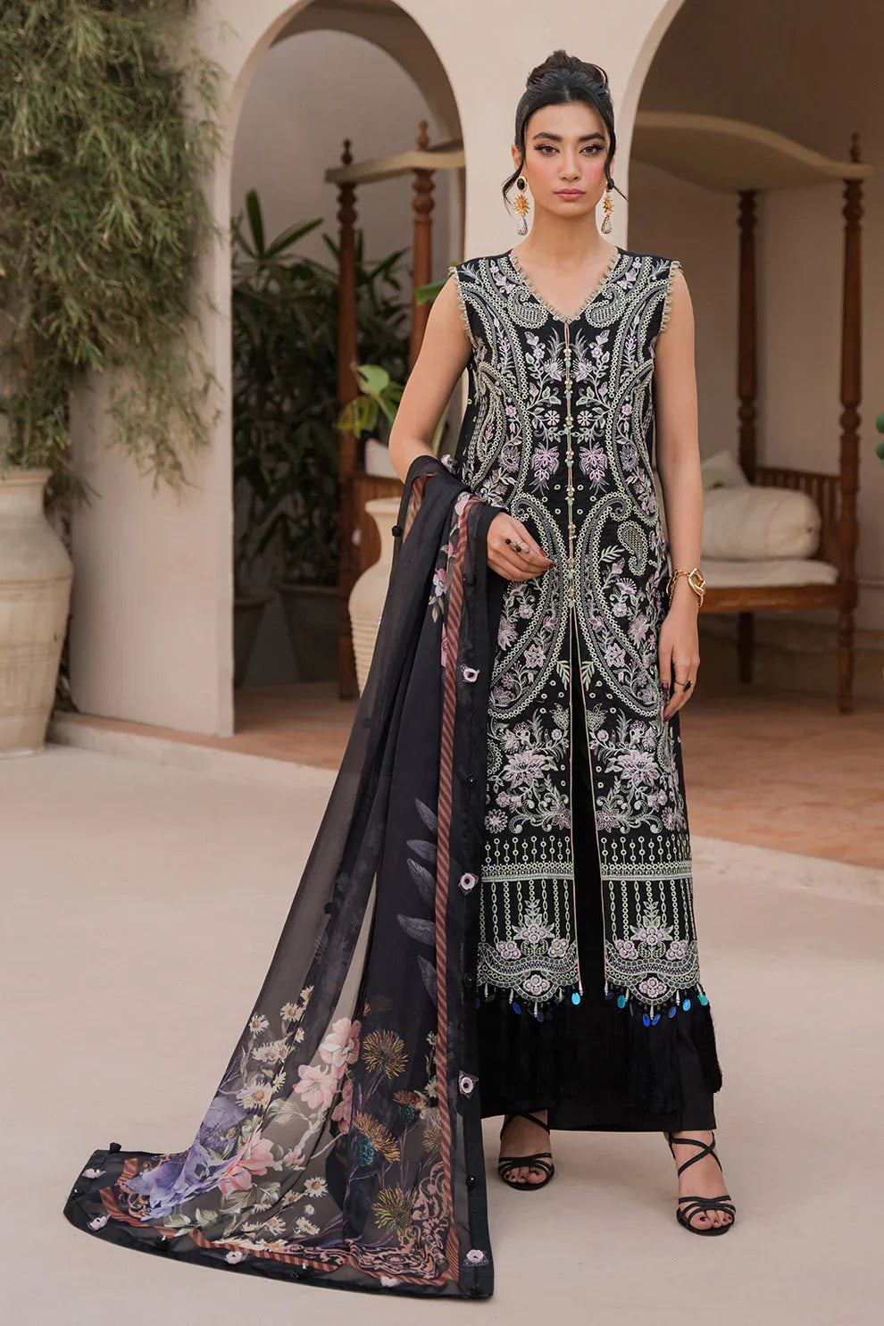 Neeshay | Symphony Luxury Lawn 24 | Celestial - Rang-e-Khaas