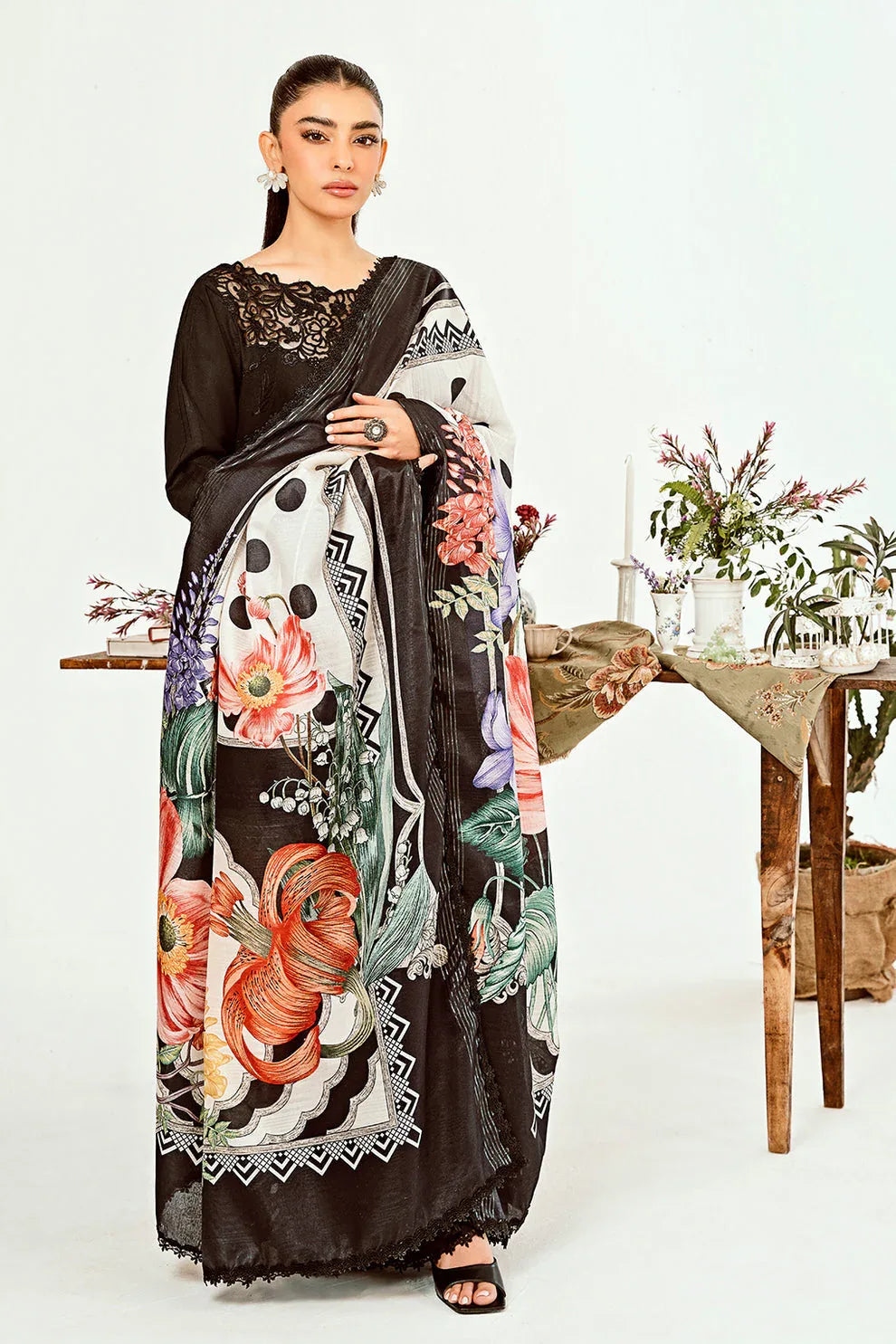 Neeshay | Zoella Lawn Collection | Amara - Rang-e-Khaas
