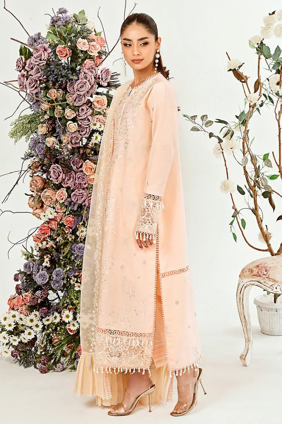 Neeshay | Zoella Lawn Collection | Zephyr - Rang-e-Khaas