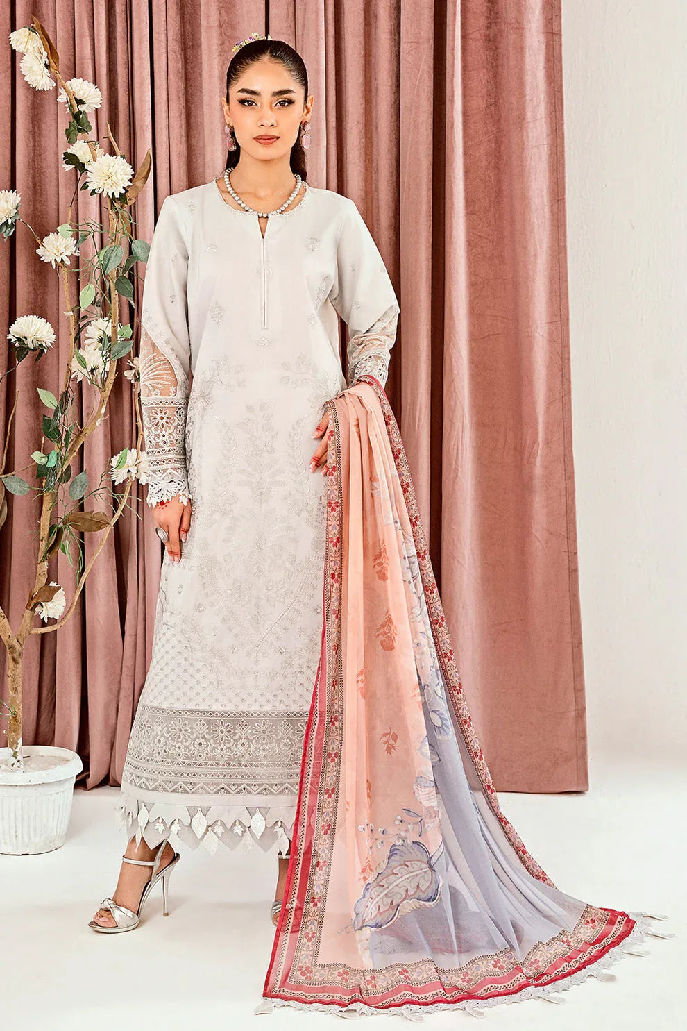 Neeshay | Zoella Lawn Collection | Luca - Rang-e-Khaas