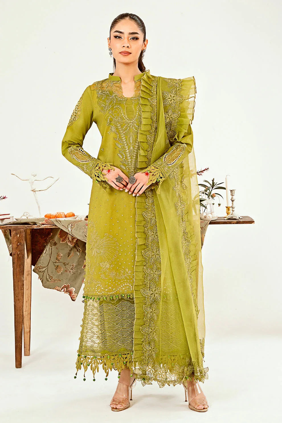 Neeshay | Zoella Lawn Collection | Penelope - Rang-e-Khaas