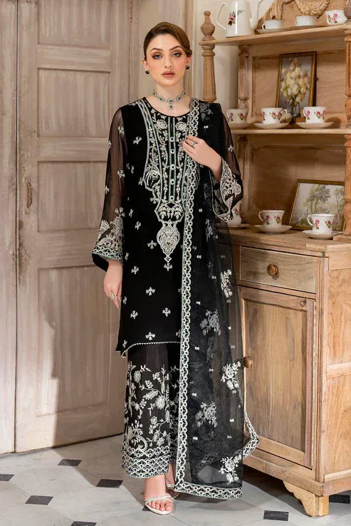 Declare | Chiffon Luxe | DELIA LFP-1113 - Rang-e-Khaas