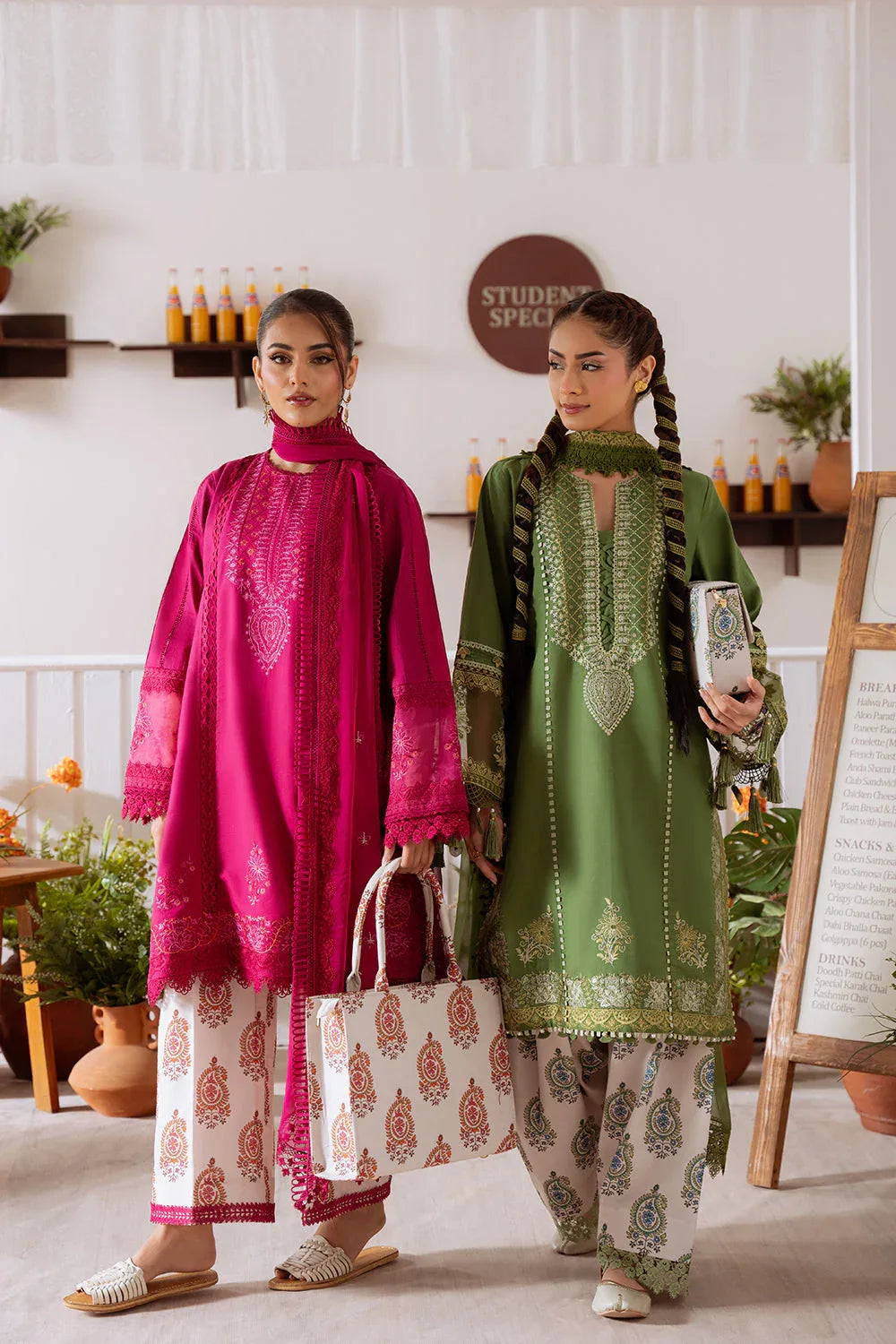 Saira Rizwan | Laanem Summer Lawn 25 | ZAFIRA-B-SRL25-03 - Rang-e-Khaas